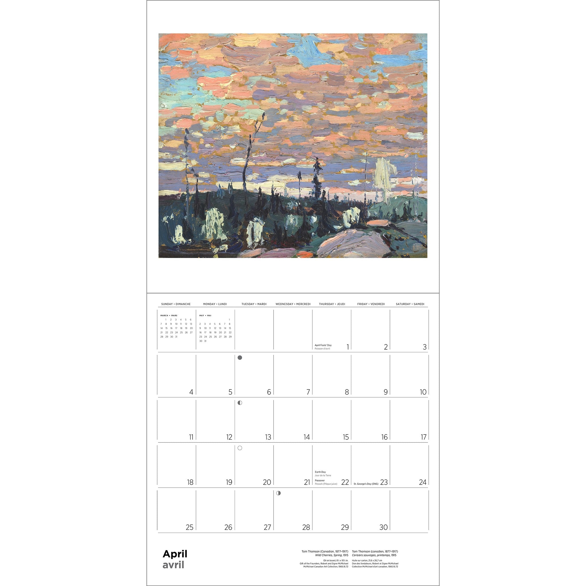 The Group Of Seven Special Edition with Print 2027 Wall Calendar