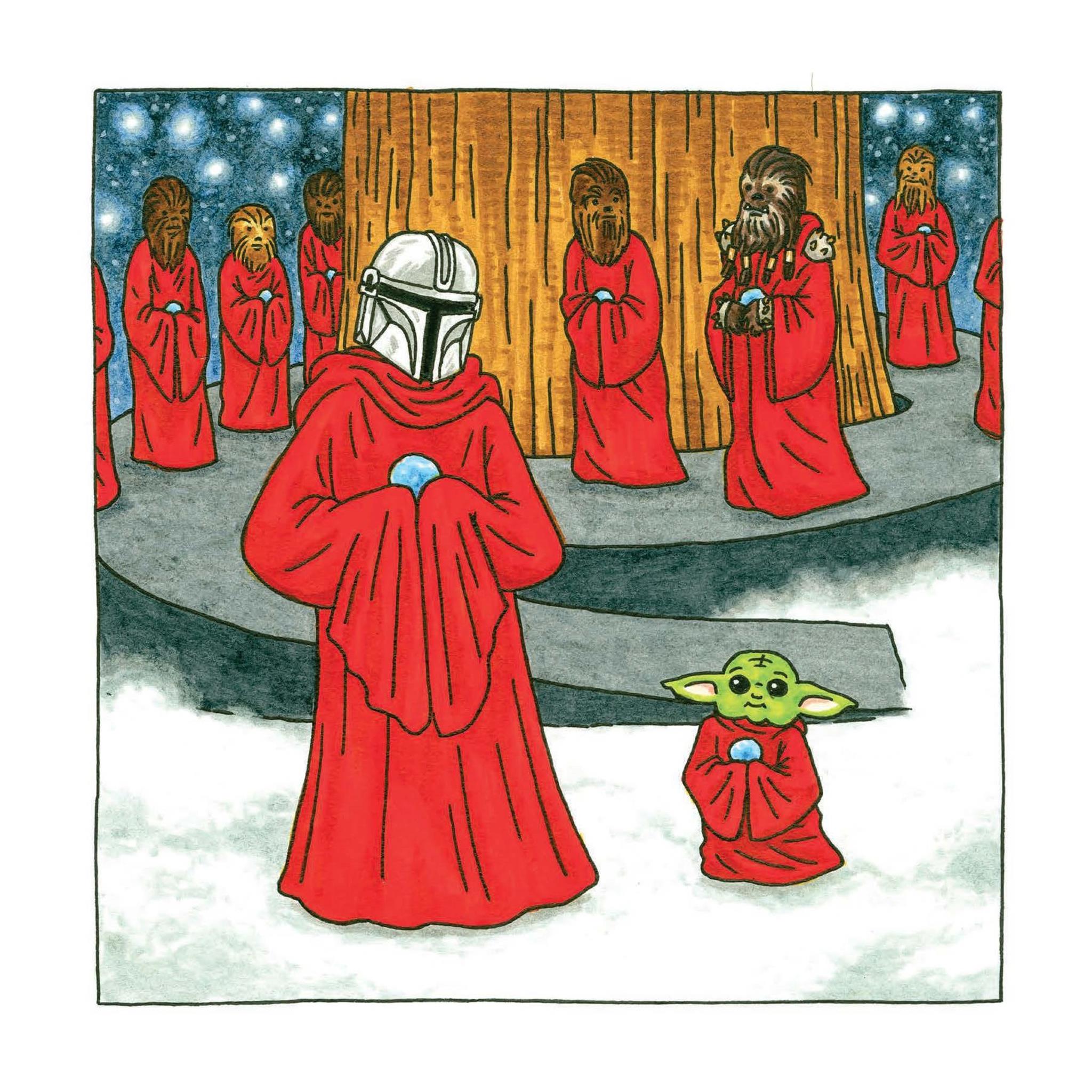 The Mandalorian And Child 2026 Wall Calendar - Online Only