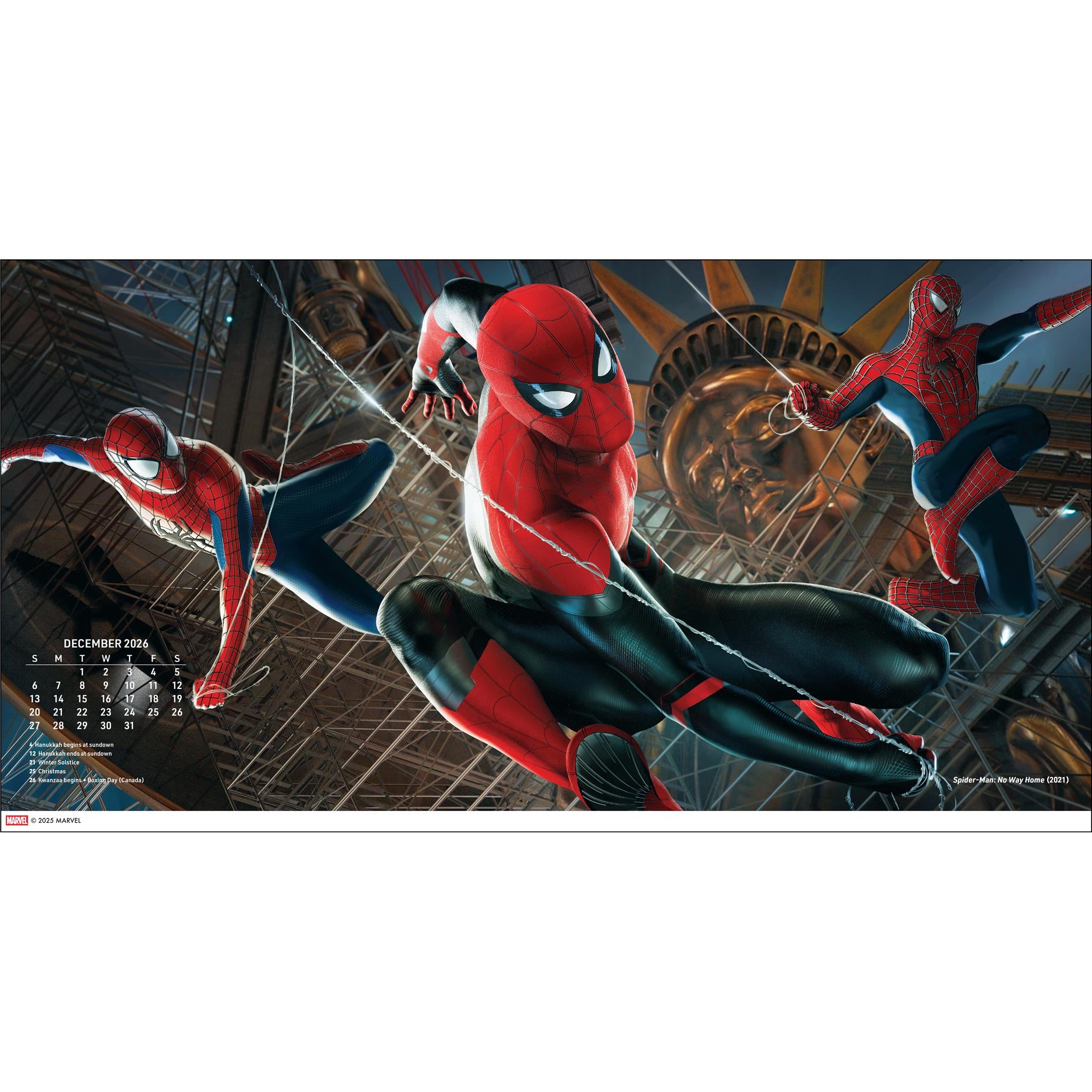 Marvel Studios The Art Of Ryan Meinerding 2026 Wall Calendar - Online Only