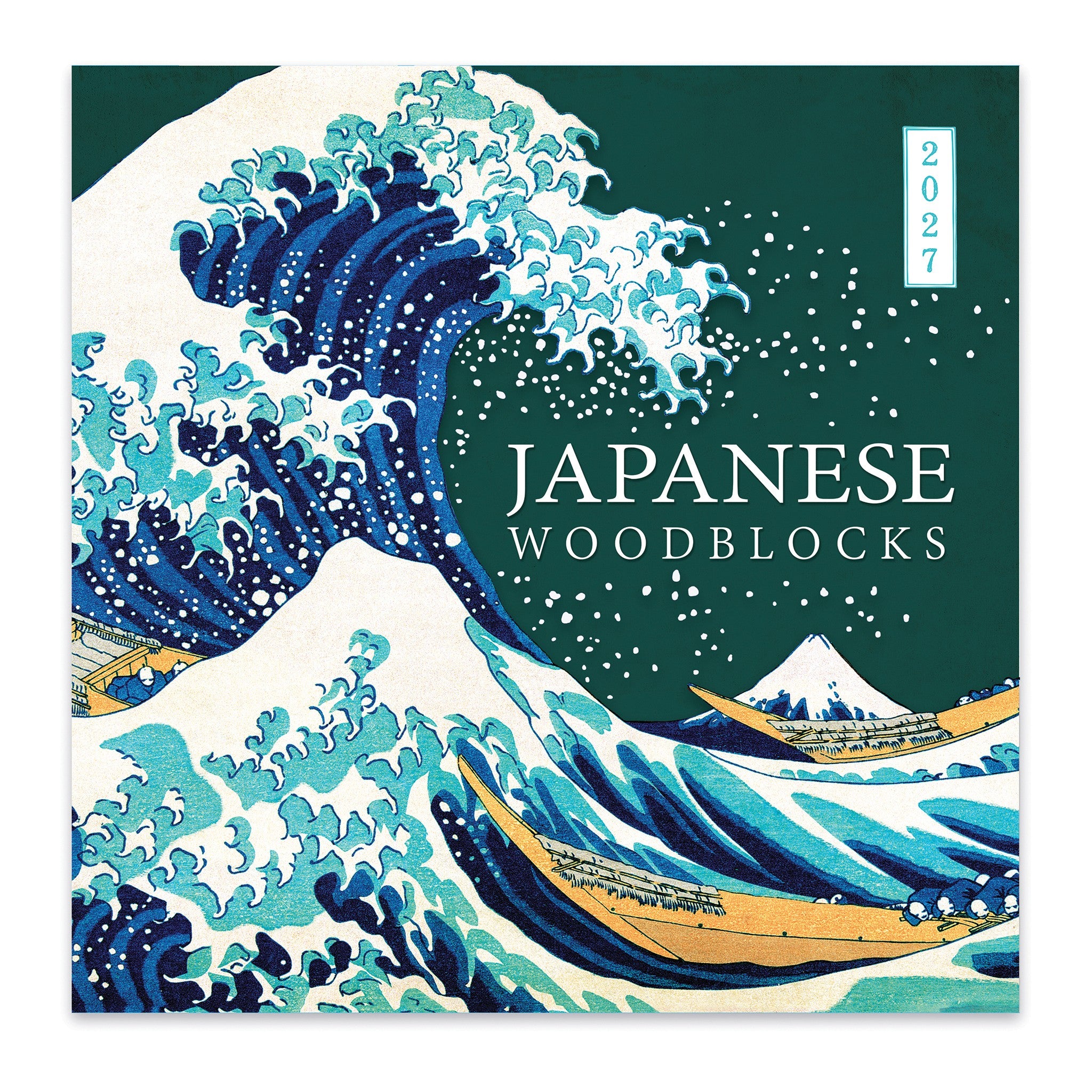 Japanese Woodblocks 2027 Wall Calendar - Online Only