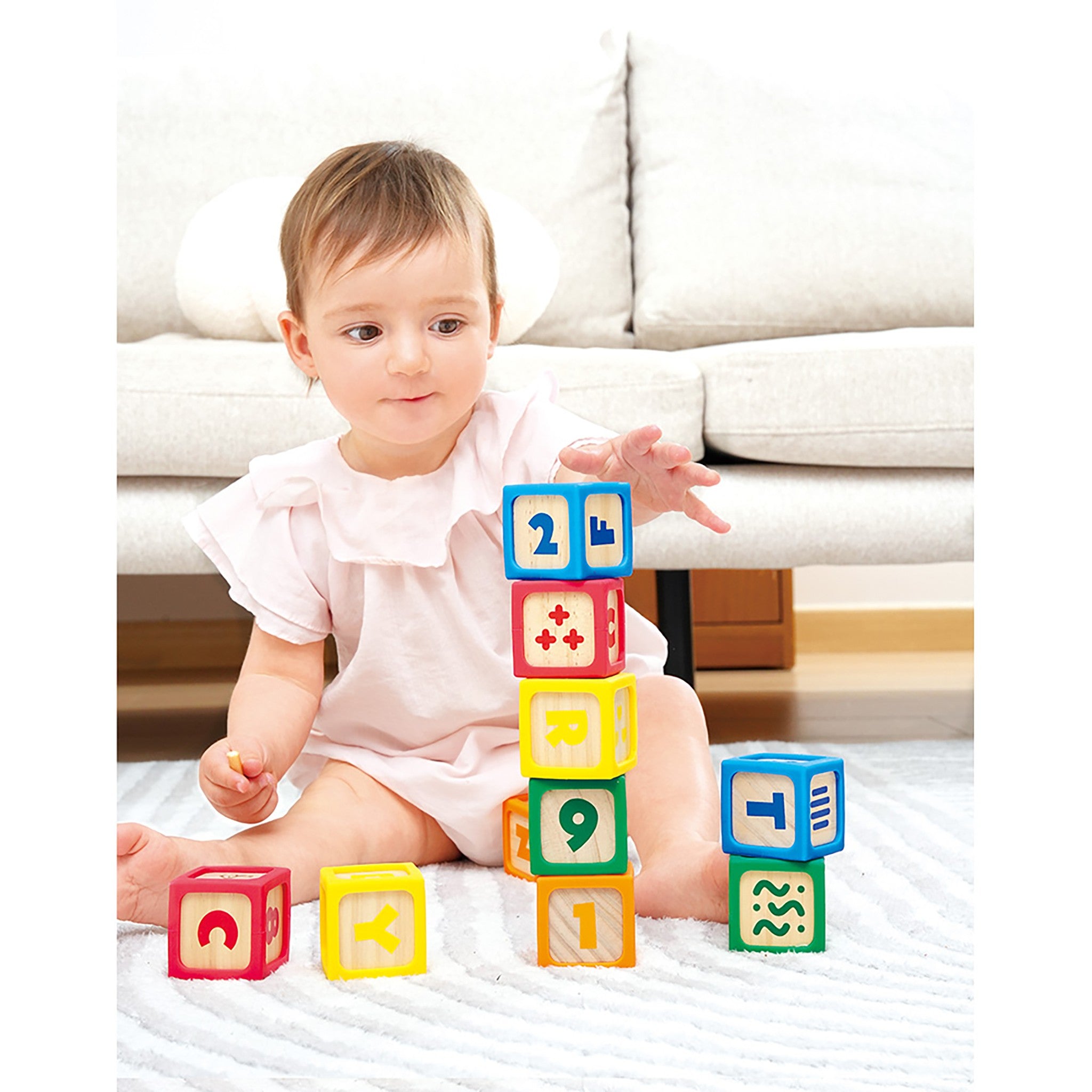 Grip-n- Stack Silicone & Wood Blocks