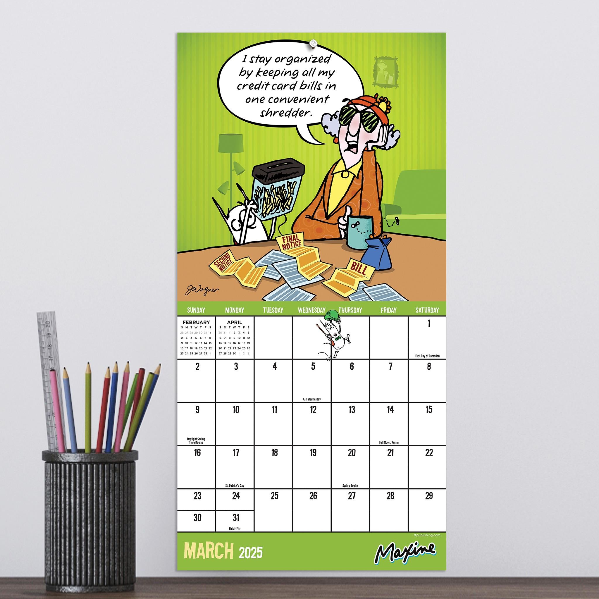 Maxine Mini 2025 Calendar