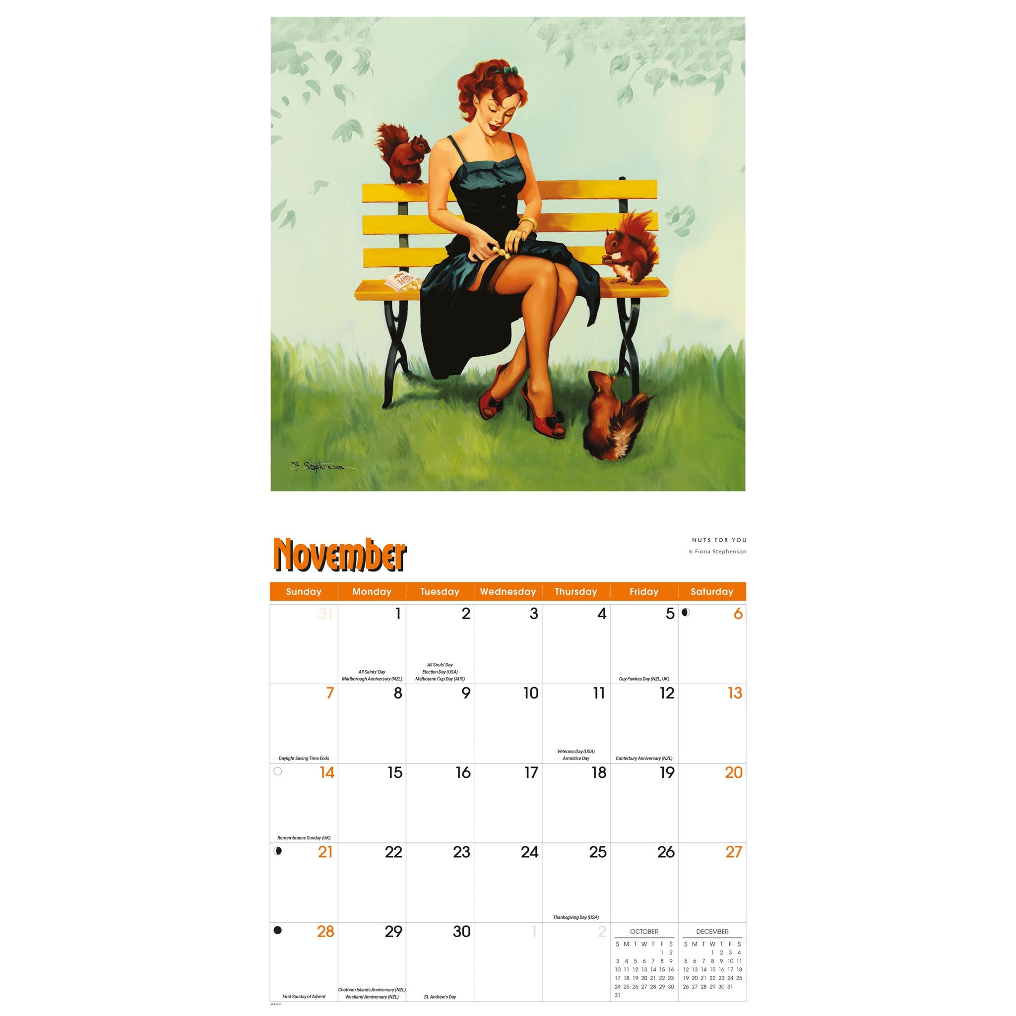 Pin Ups 2027 Wall Calendar