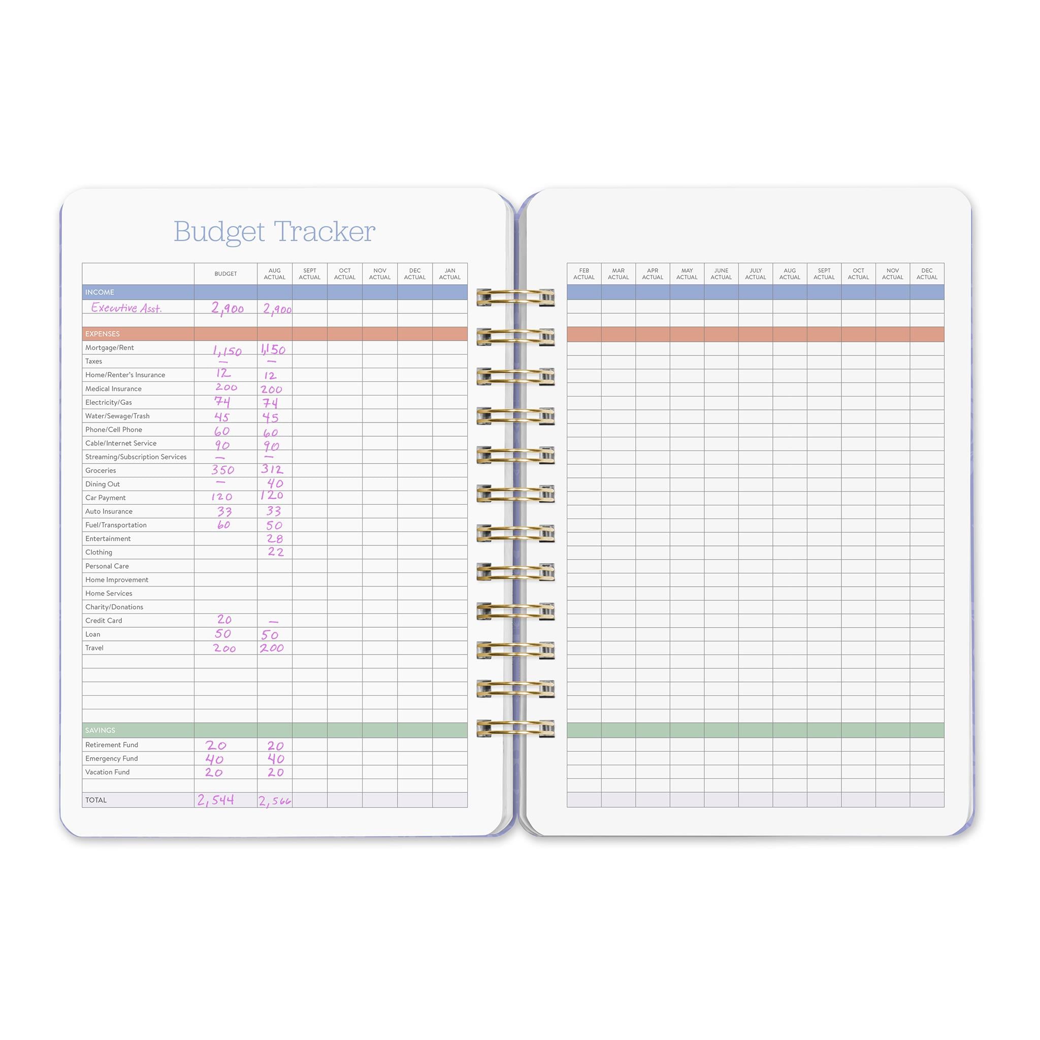 Bella Flora Do It All Planner 2025 Calendar