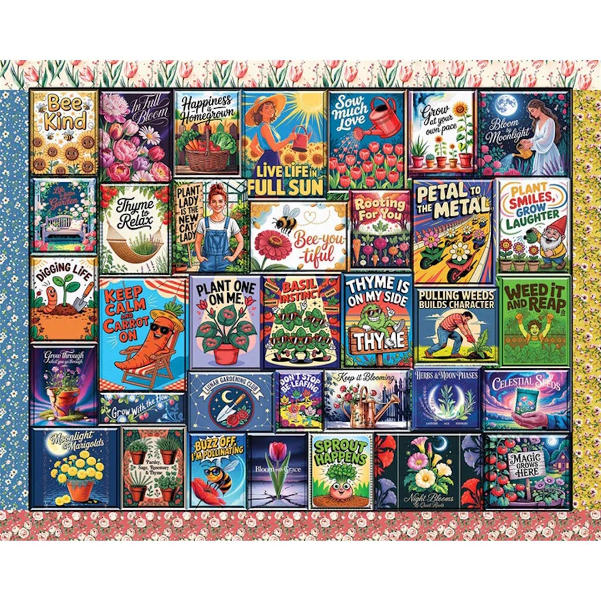 Words of Wisdom From the Garden 1000 Piece Puzzle