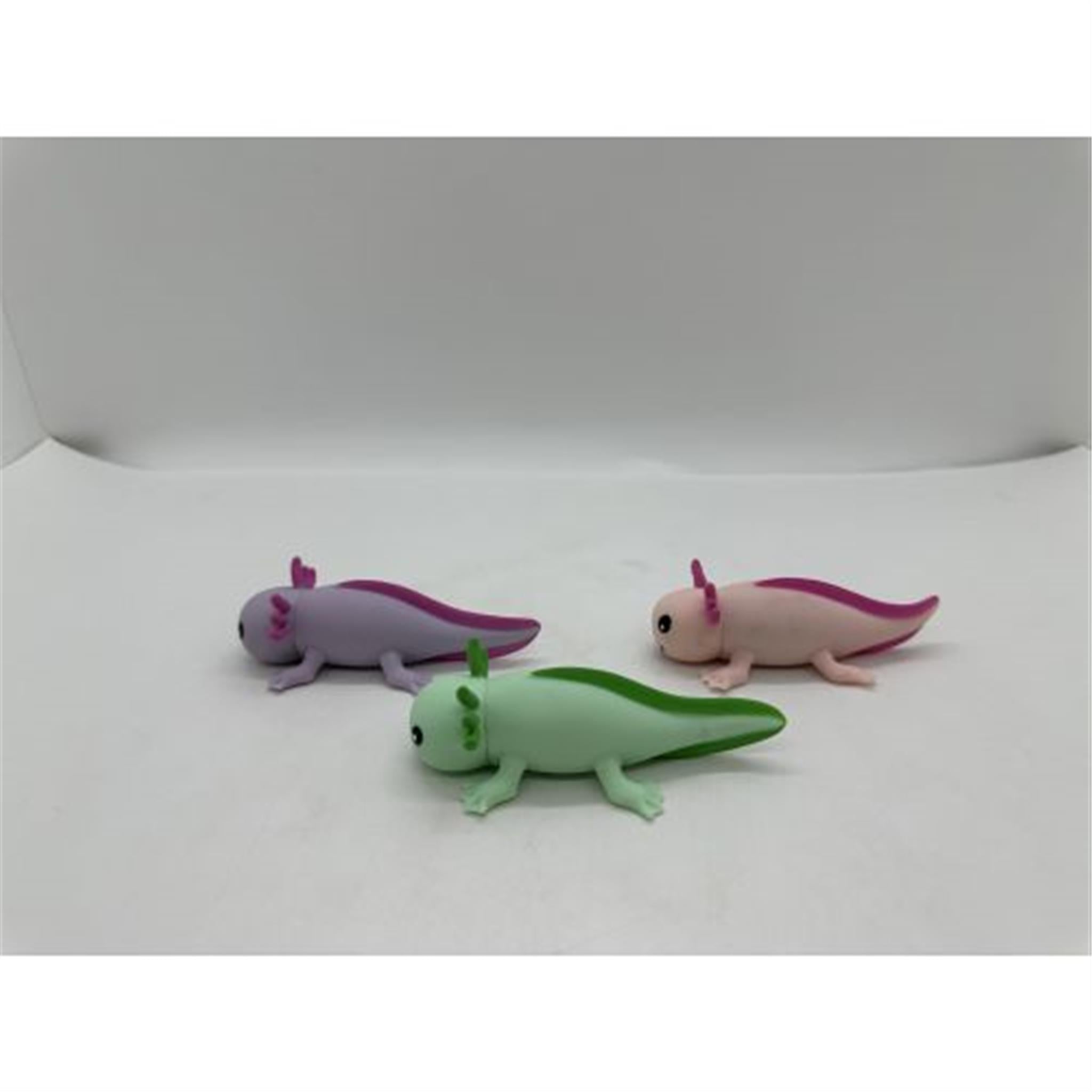Stretchy Axolotl w/Display