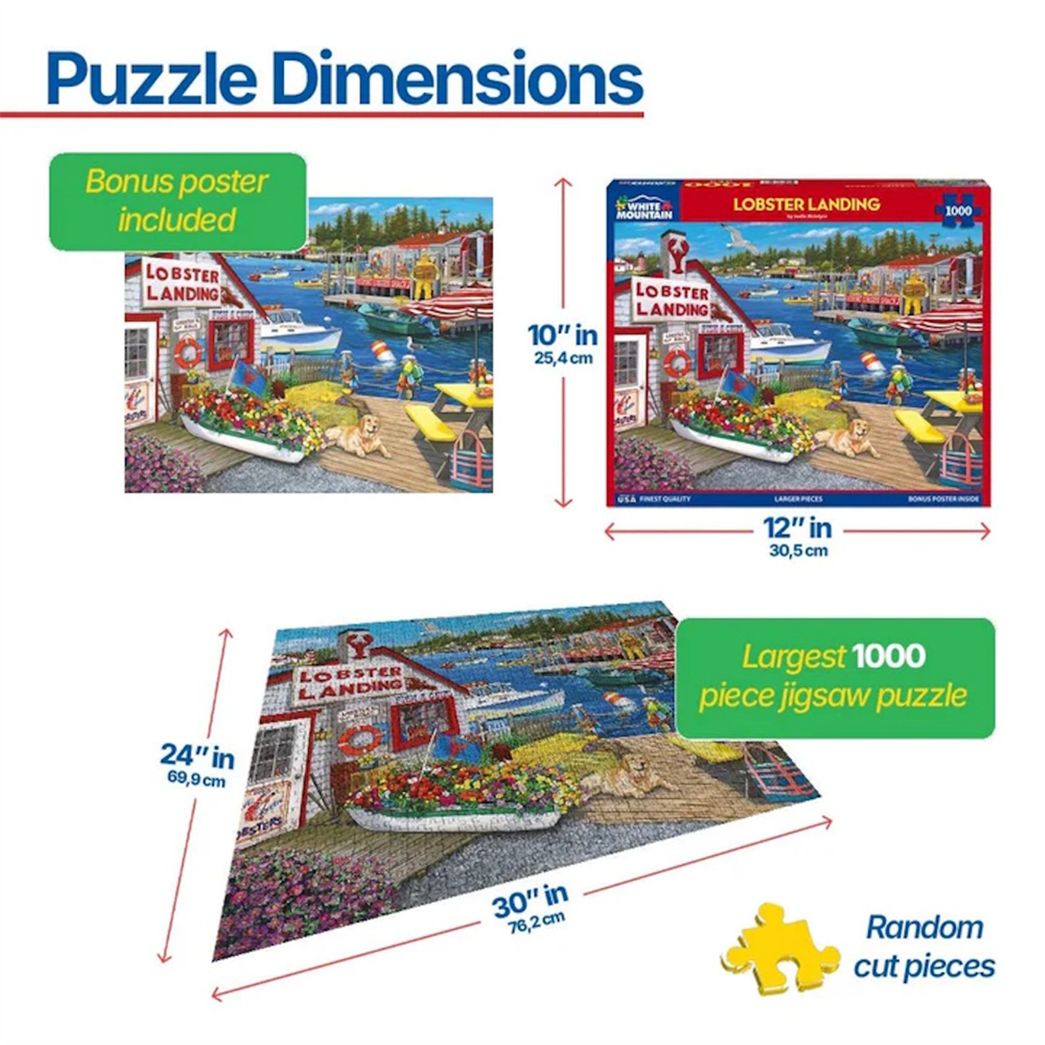 Lobster Landing 1000 Piece Puzzle