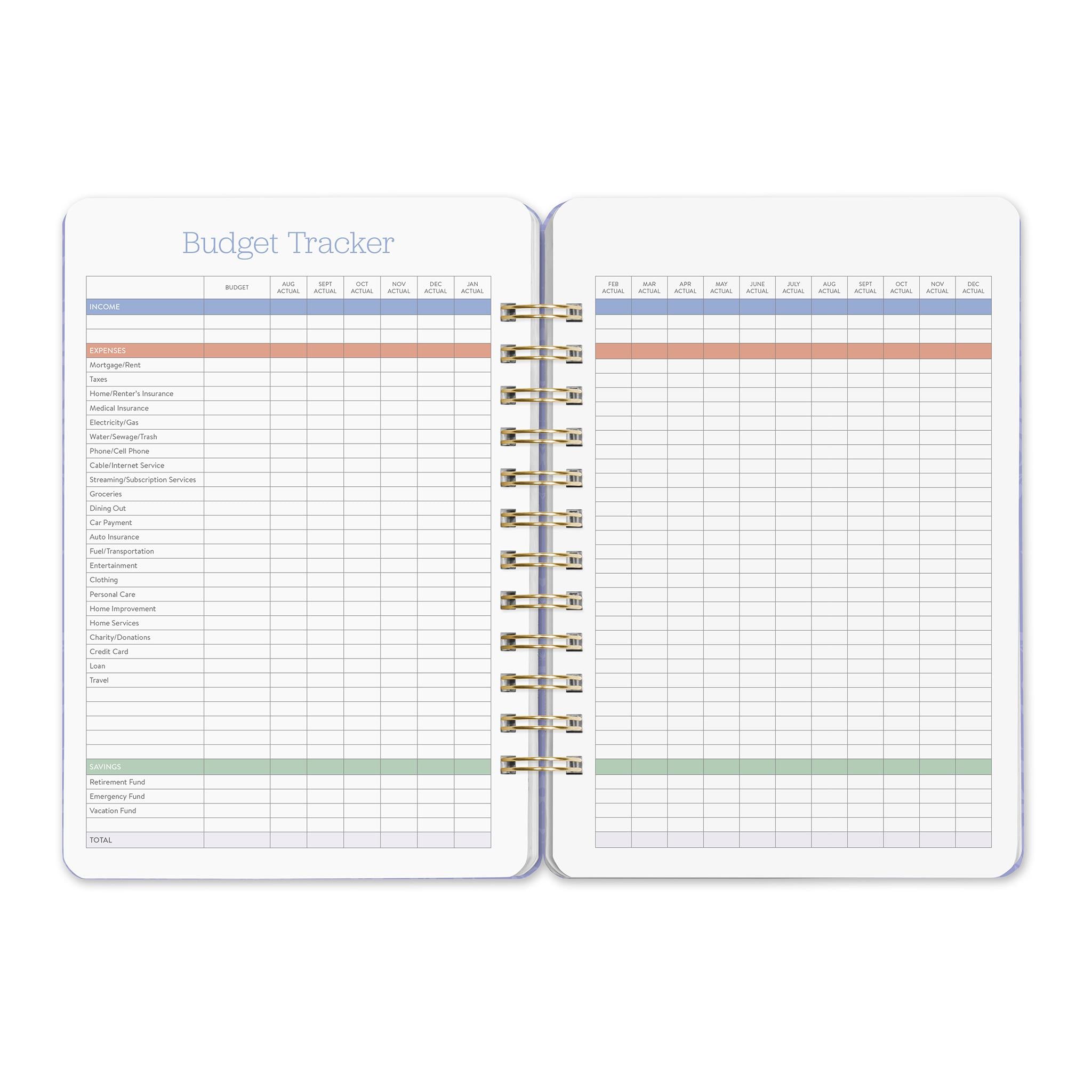 Bella Flora Do It All Planner 2025 Calendar