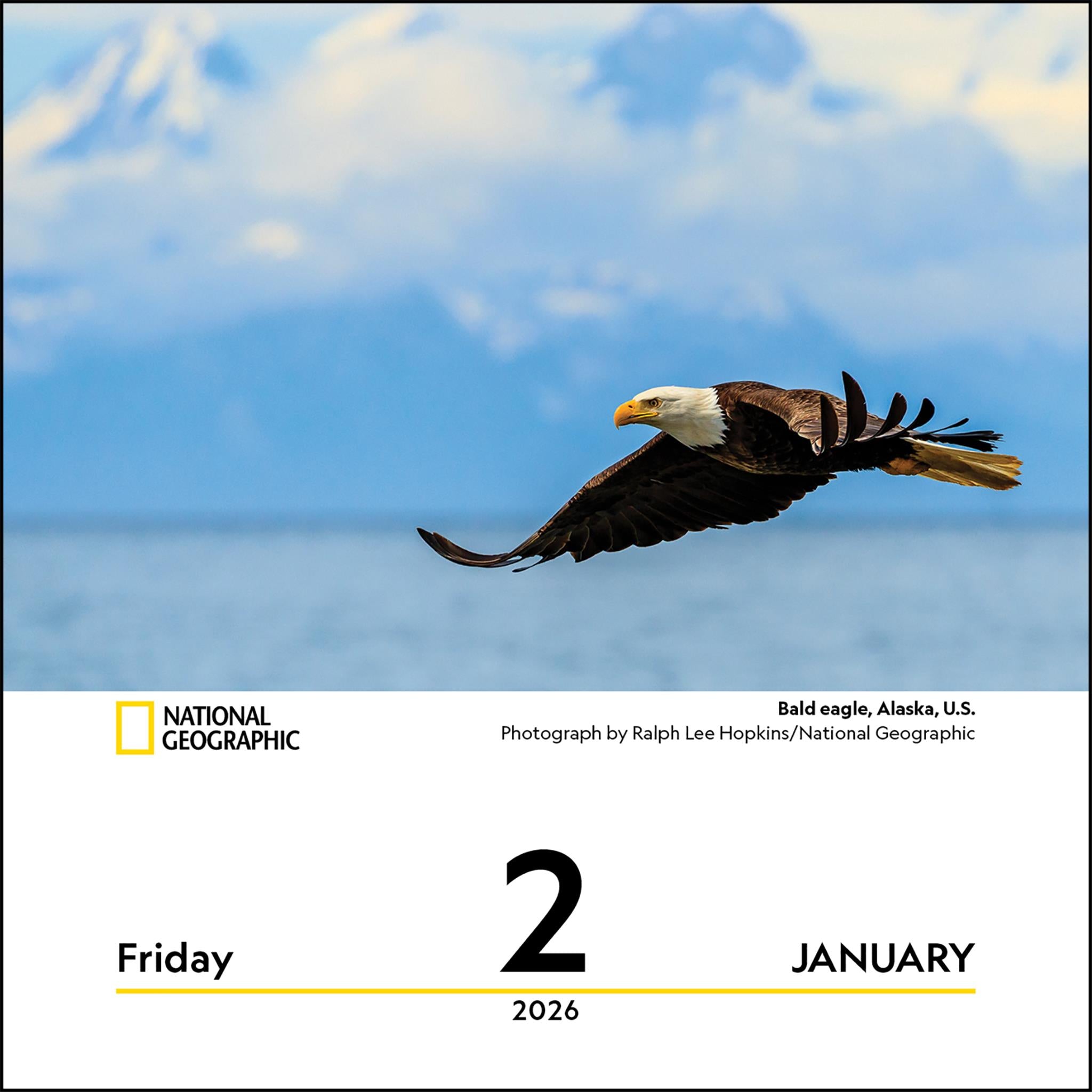 National Geographic Nature 2026 Box Calendar - Online Only