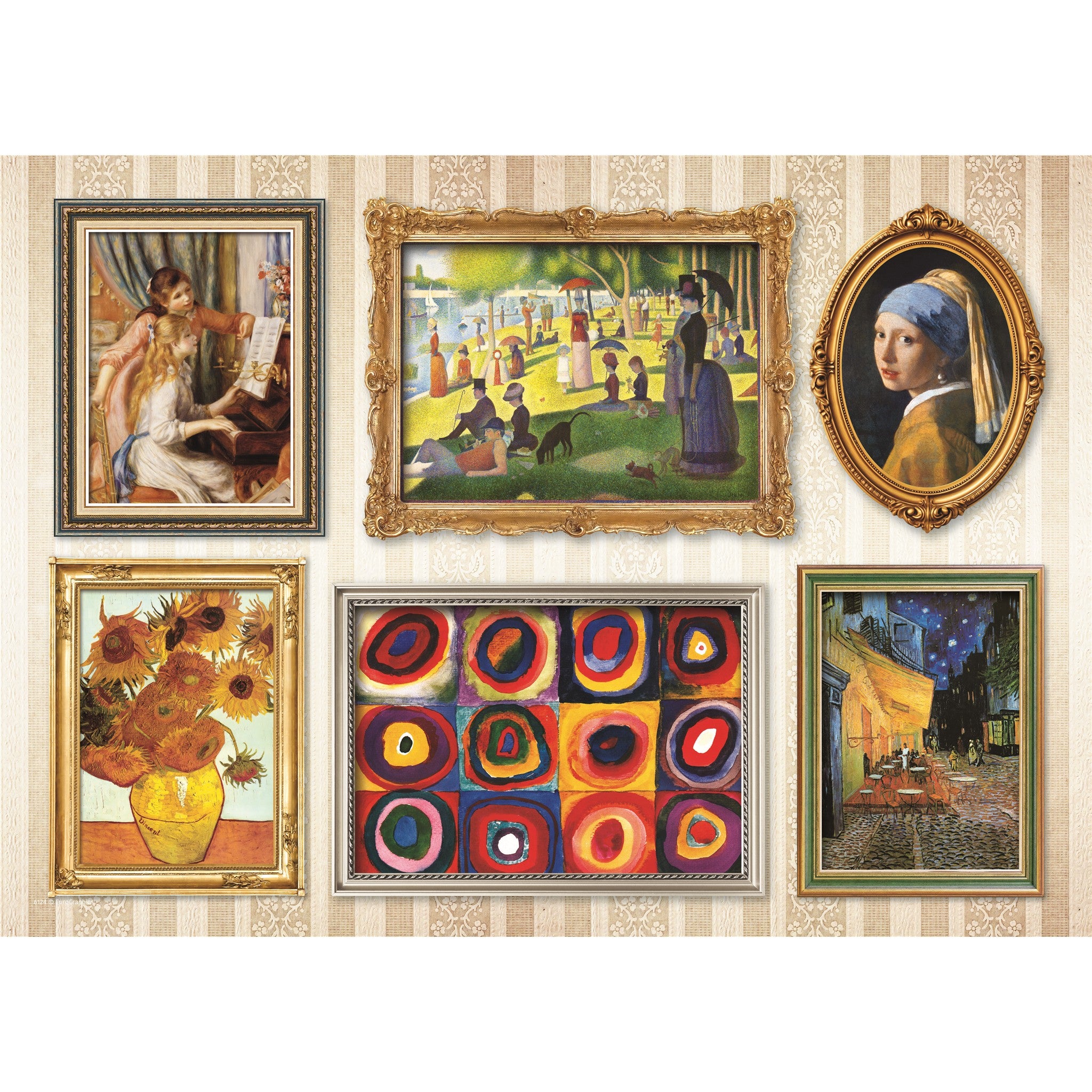 Fine Art Gallery Wall 48 Piece Puzzle