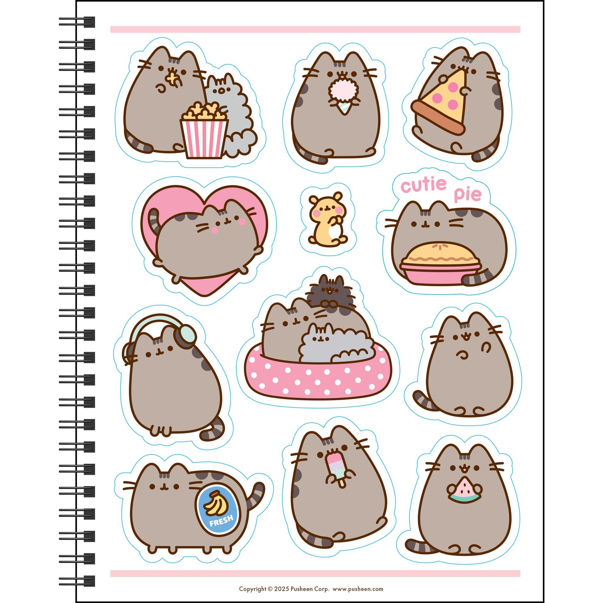Pusheen 2025-2026 Engagement Calendar