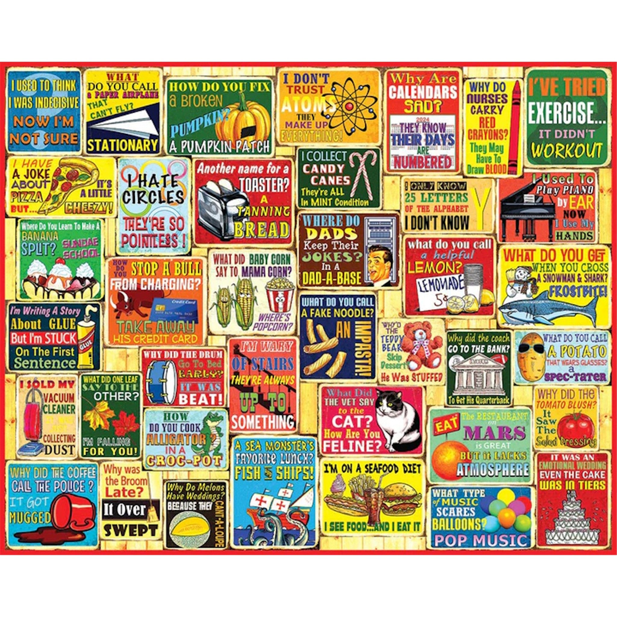 Dad Jokes 1000 Piece Puzzle