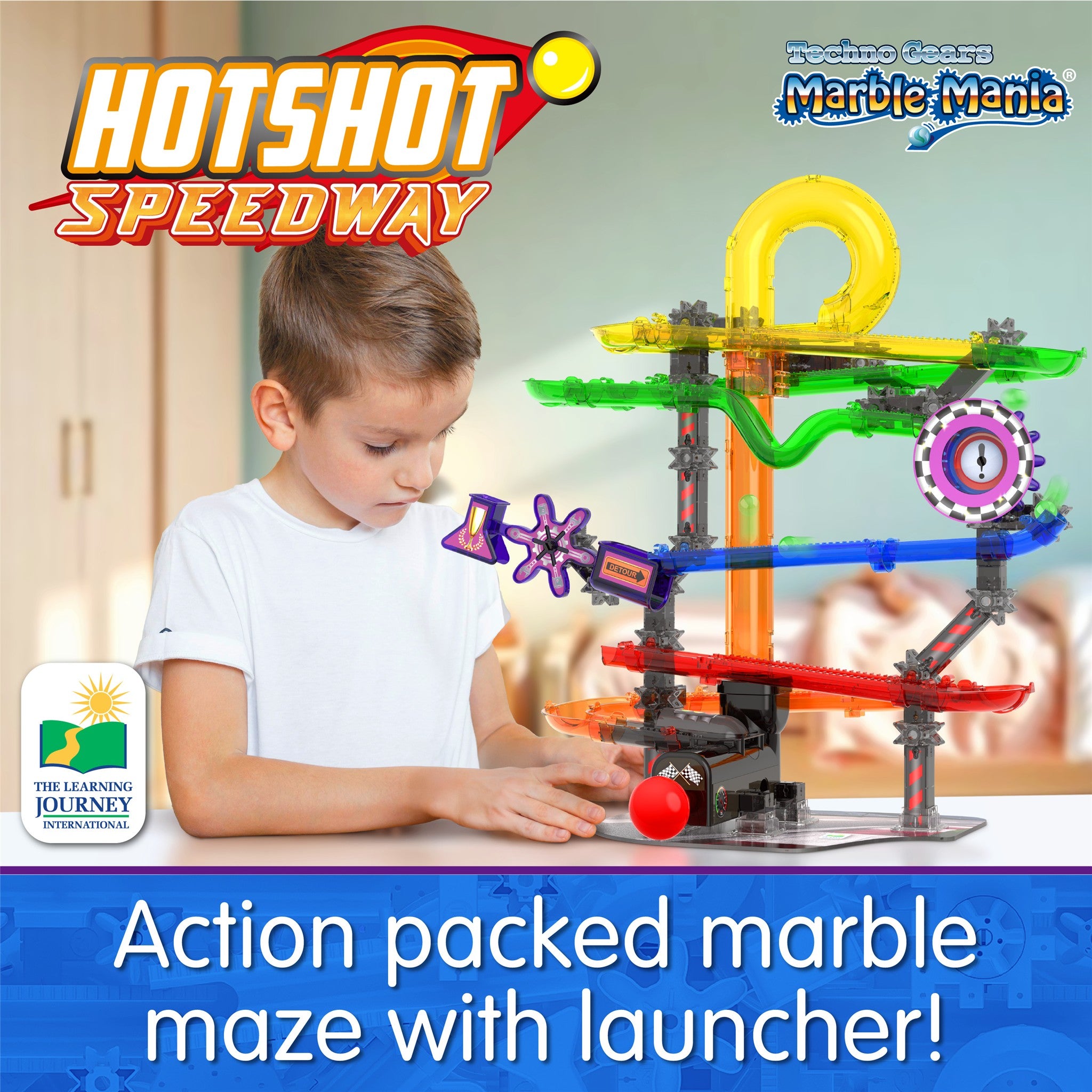 Hotshot Speedway Marble Mania 100 Piece