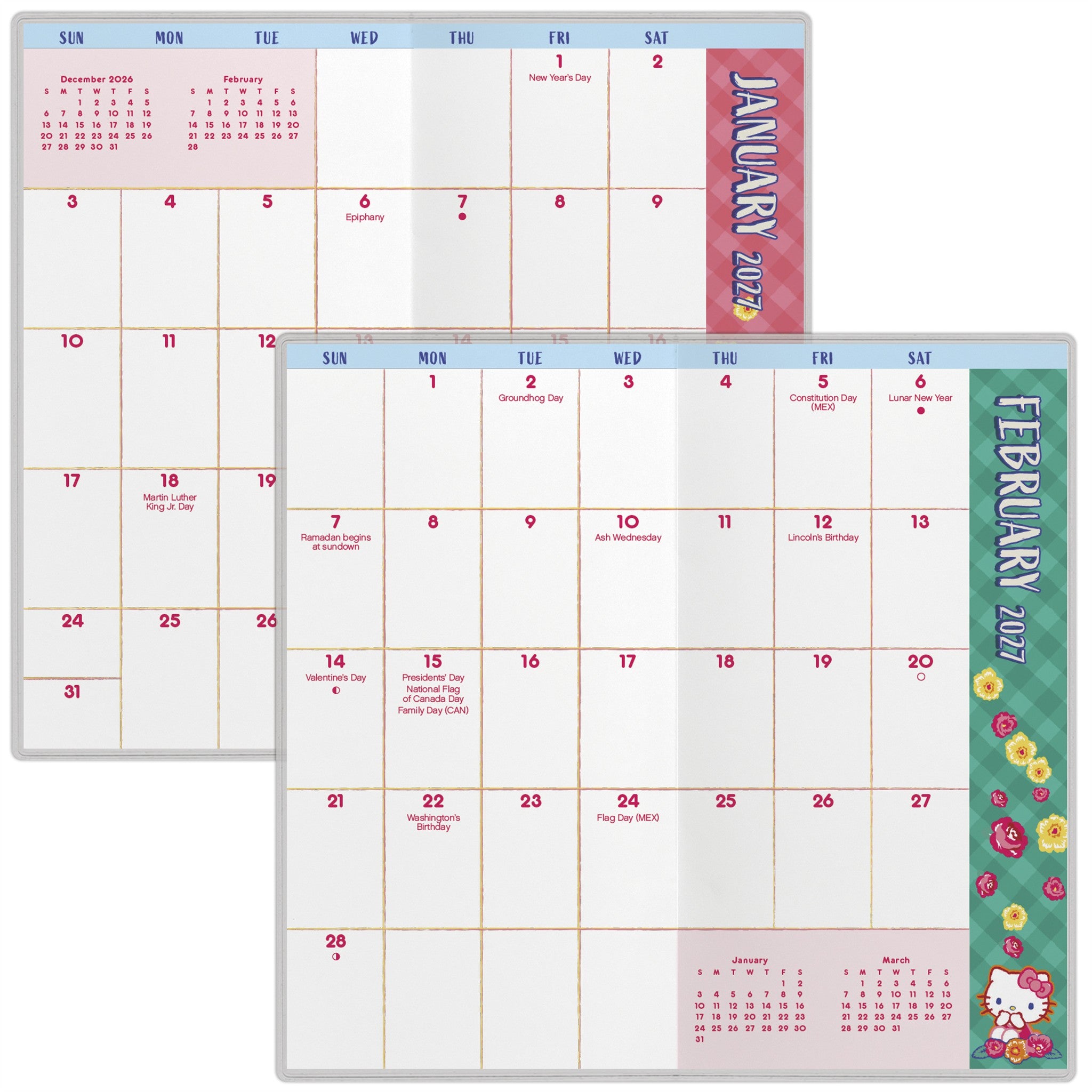 Hello Kitty 2027-2028 2-Year Pocket Planner - Online Only