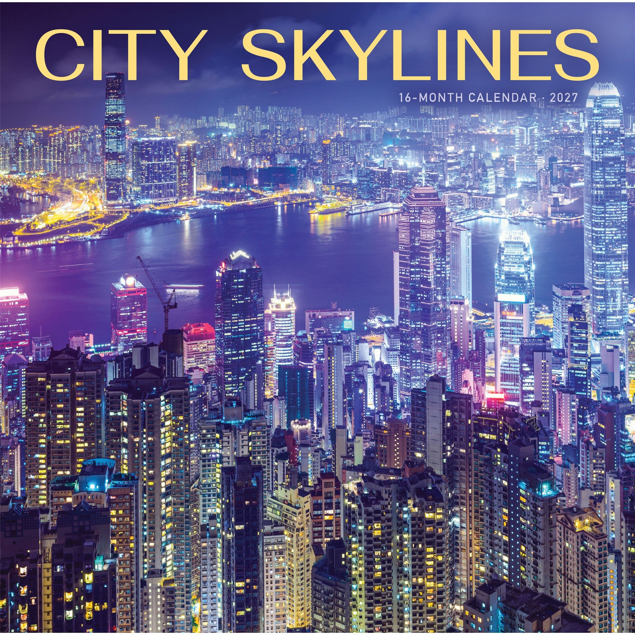 City Skylines 2027 Wall Calendar