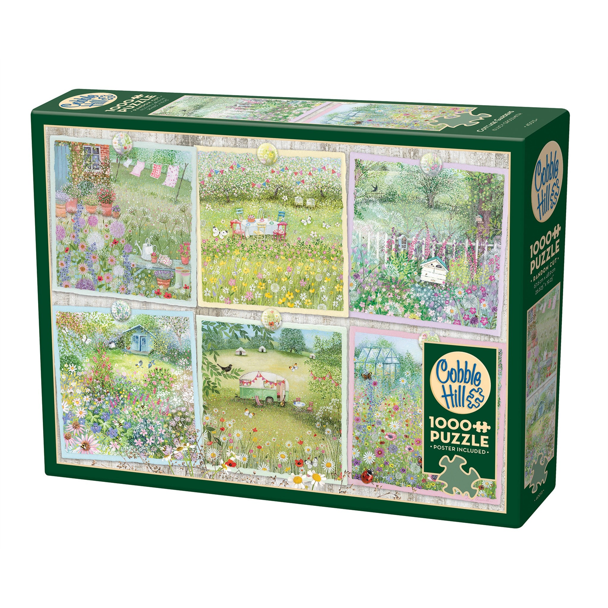 Cottage Gardens 1000 Piece Puzzle - Online Only