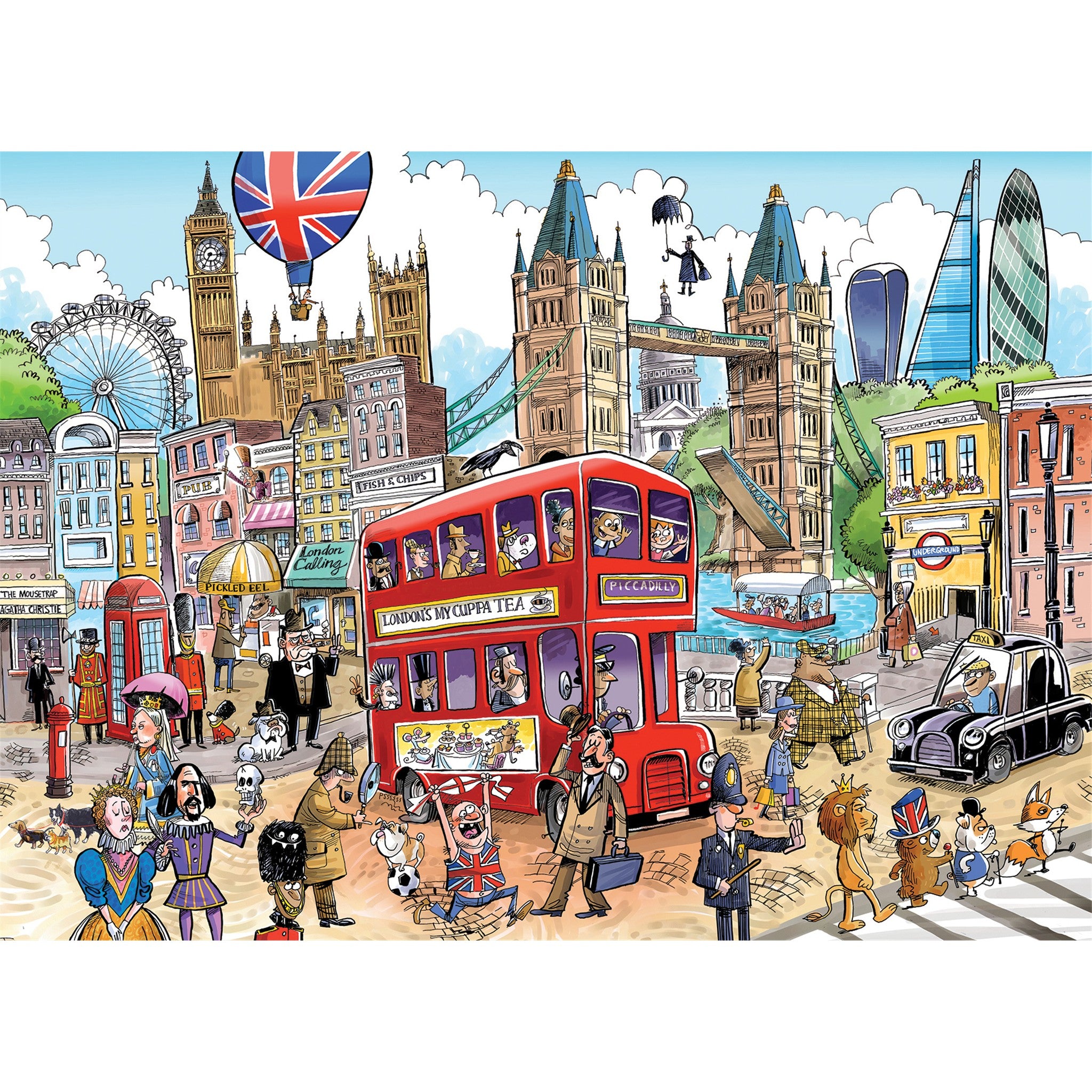 London Calling 1000 Piece Puzzle