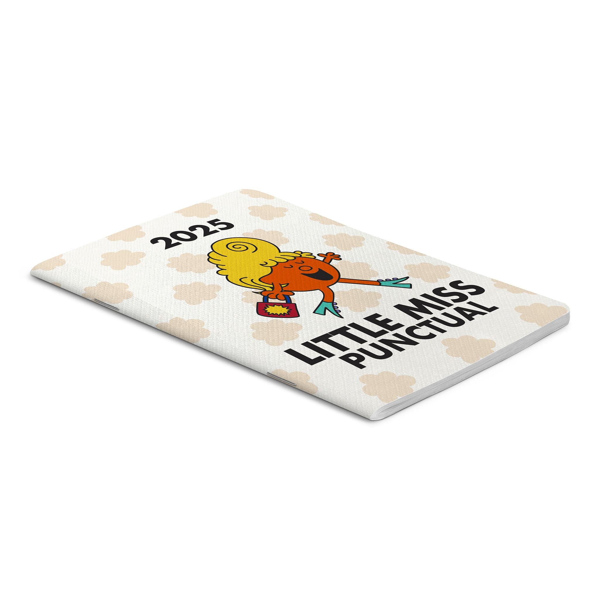 Little Miss Punctual Monthly Pocket Planner 2025 Calendar