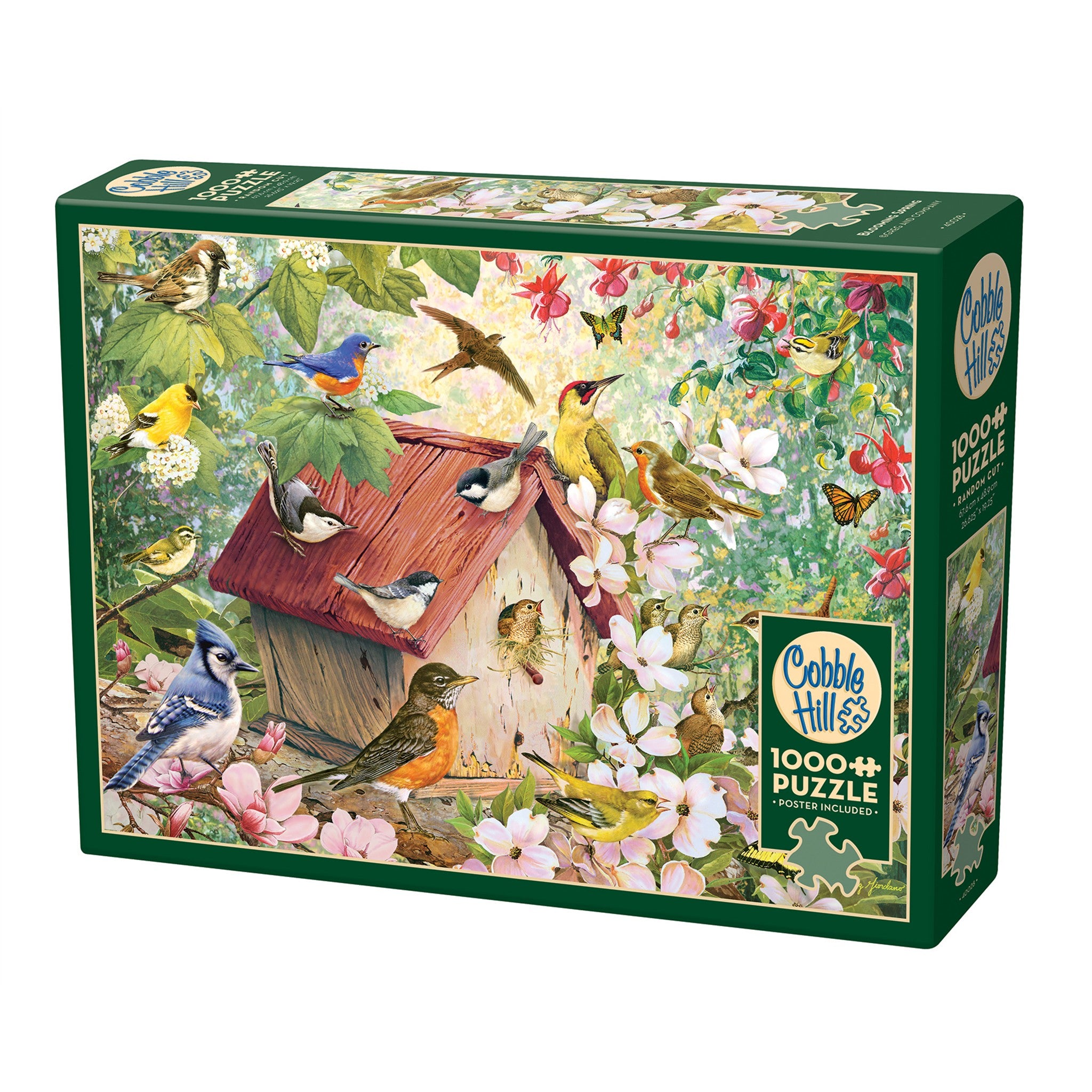 Blooming Spring 1000 Piece Puzzle - Online Only