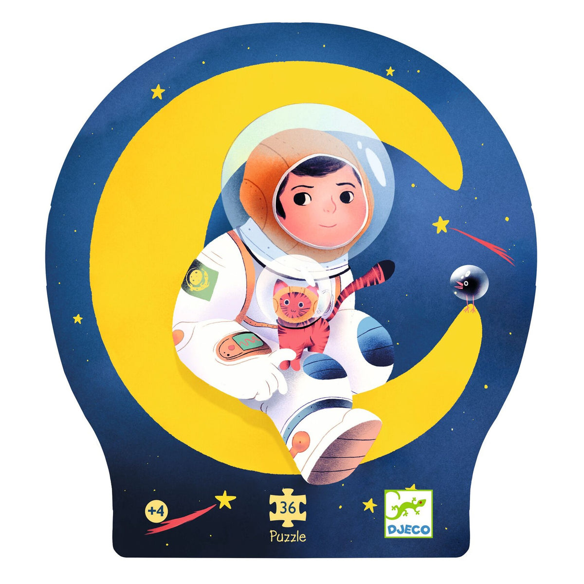 An Astronaut on the Moon 36 Piece Puzzle