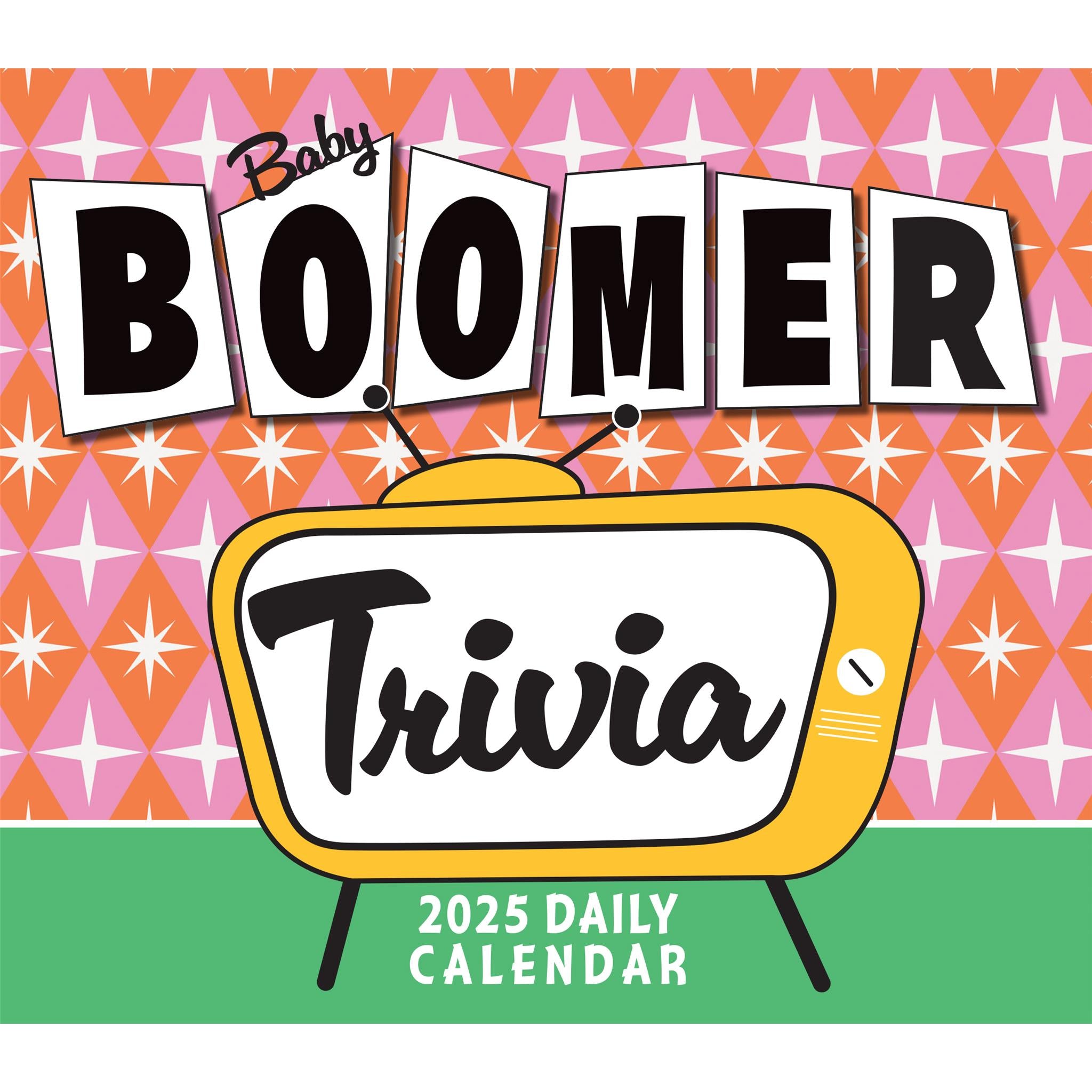 Baby Boomer Trivia Box 2025 Calendar
