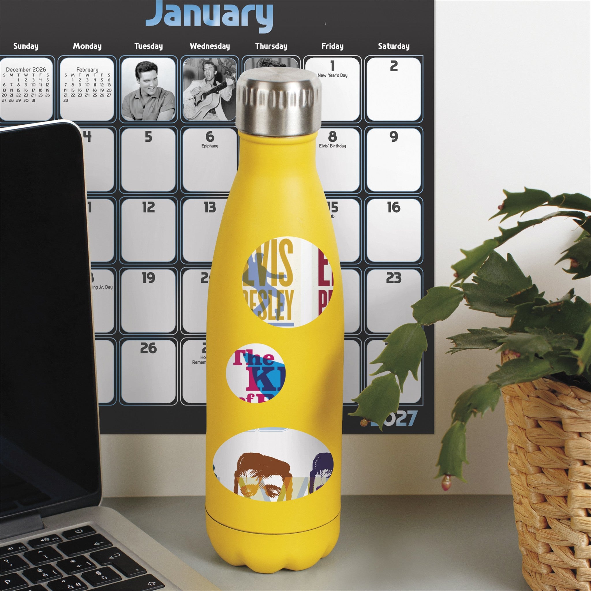 Elvis Presley Collector's 2027 Wall Calendar - Online Only