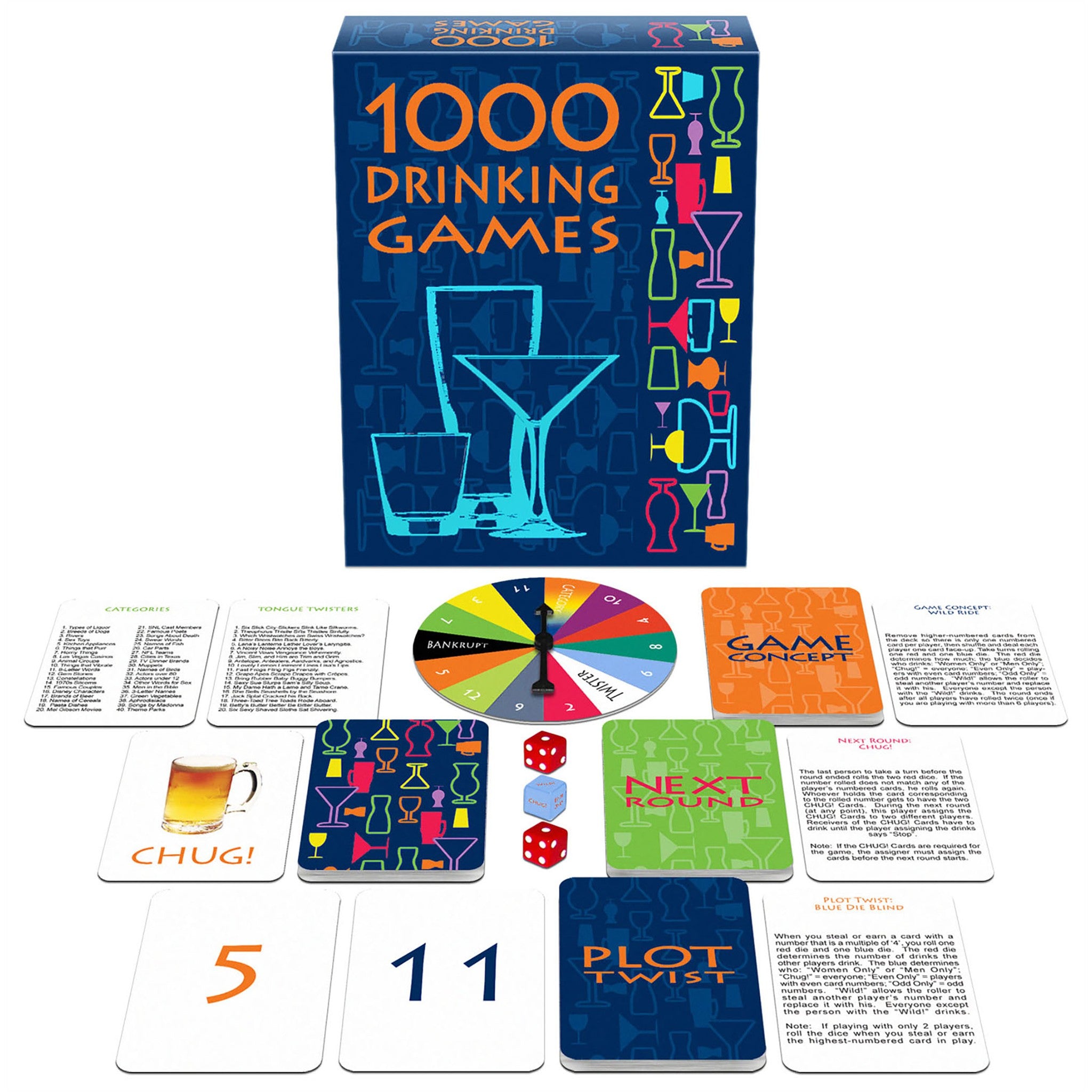 1000 Drinking Games Game