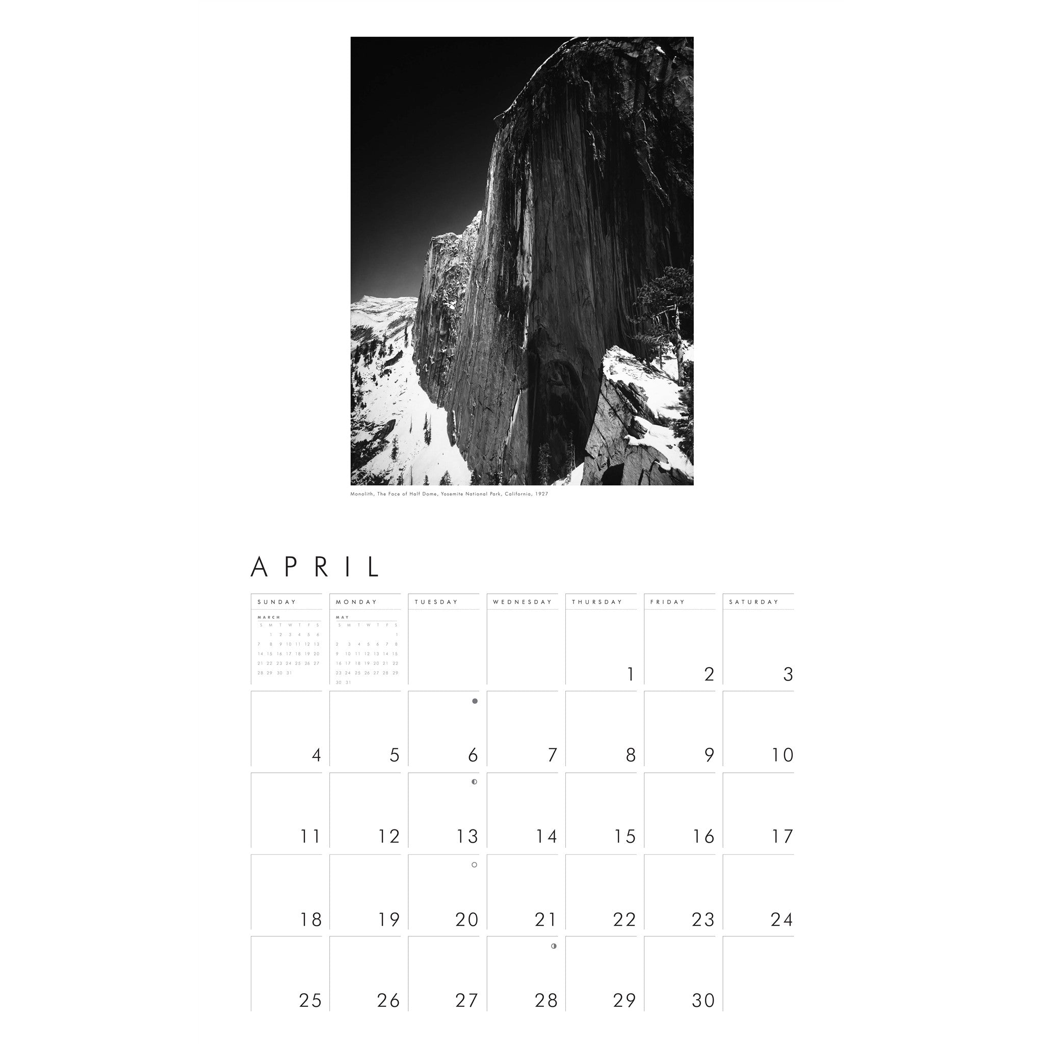 Ansel Adams 2027 Wall Calendar