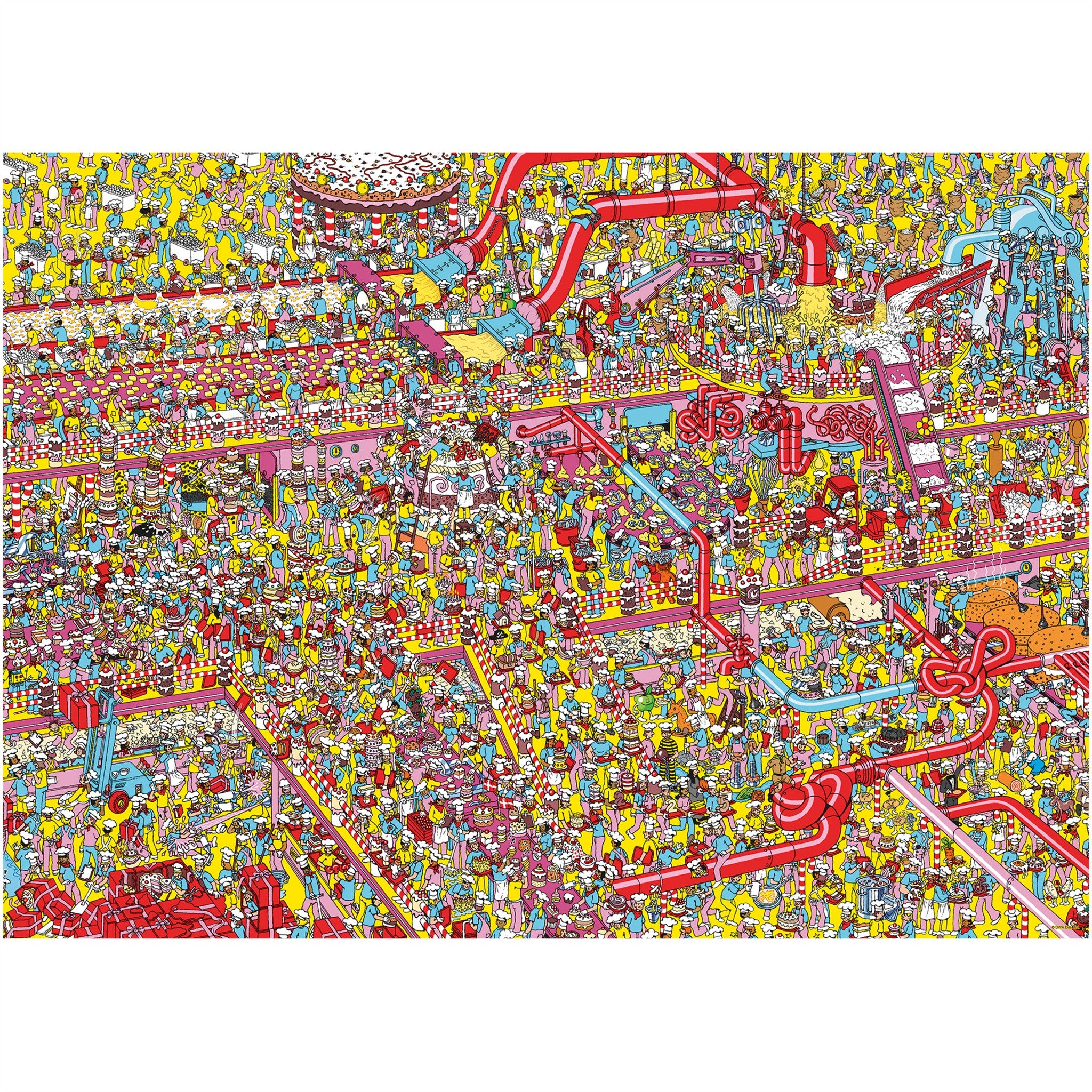 Where's Waldo Cake Factory 1000 Piece Puzzle