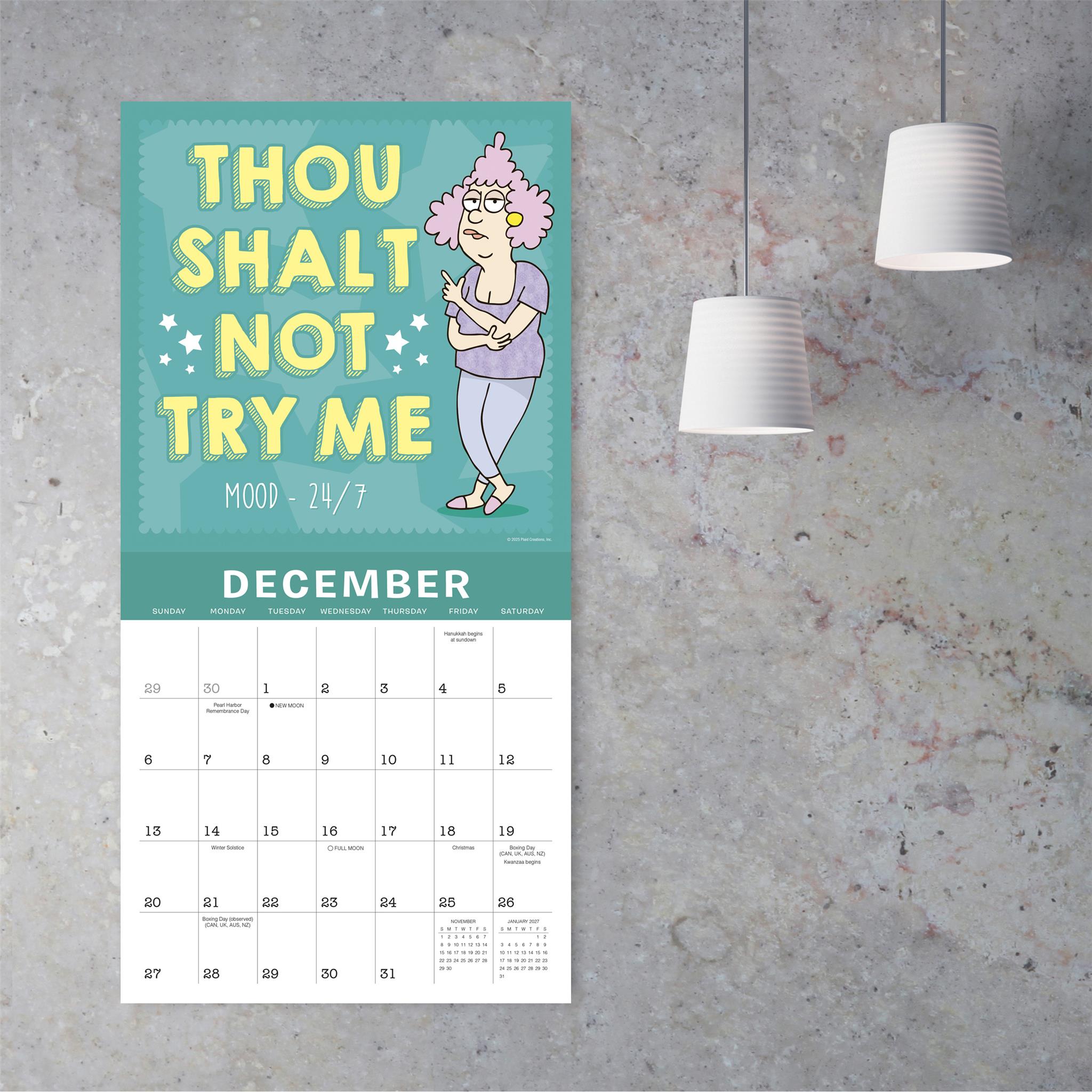 Aunty Acid 2026 Wall Calendar - Online Only