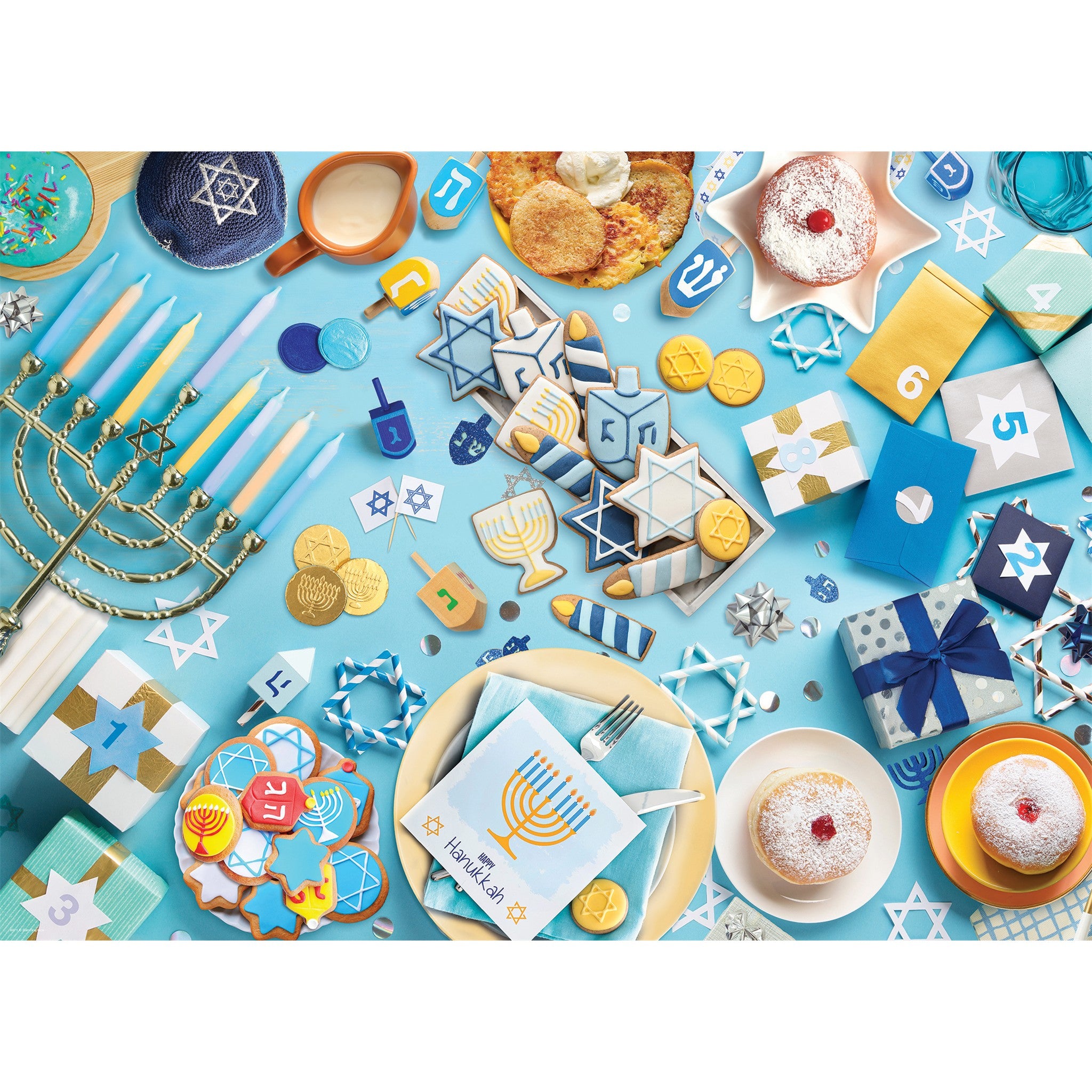 Hanukkah Table 1000 Piece Puzzle