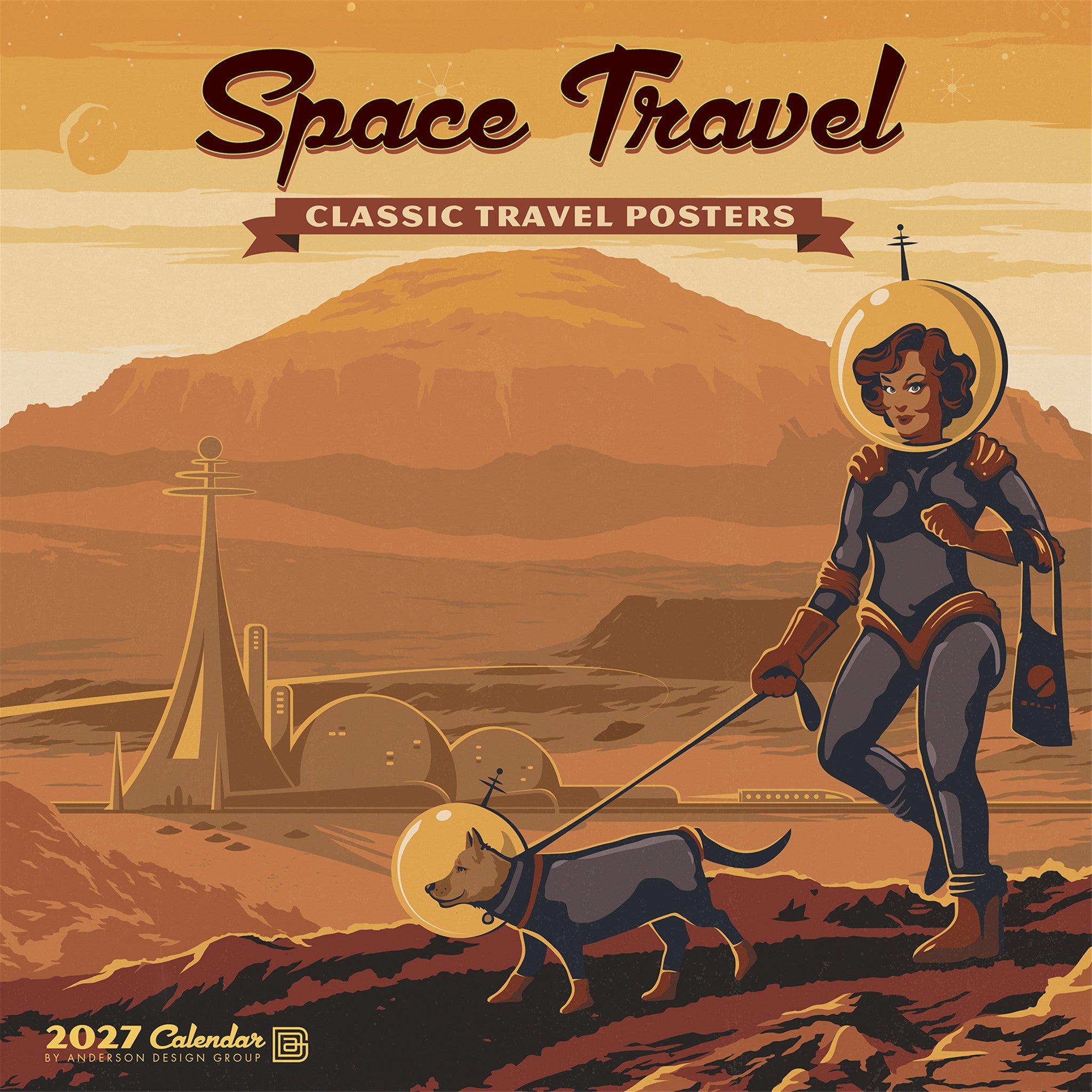 Space Travel 2027 Wall Calendar - Online Only