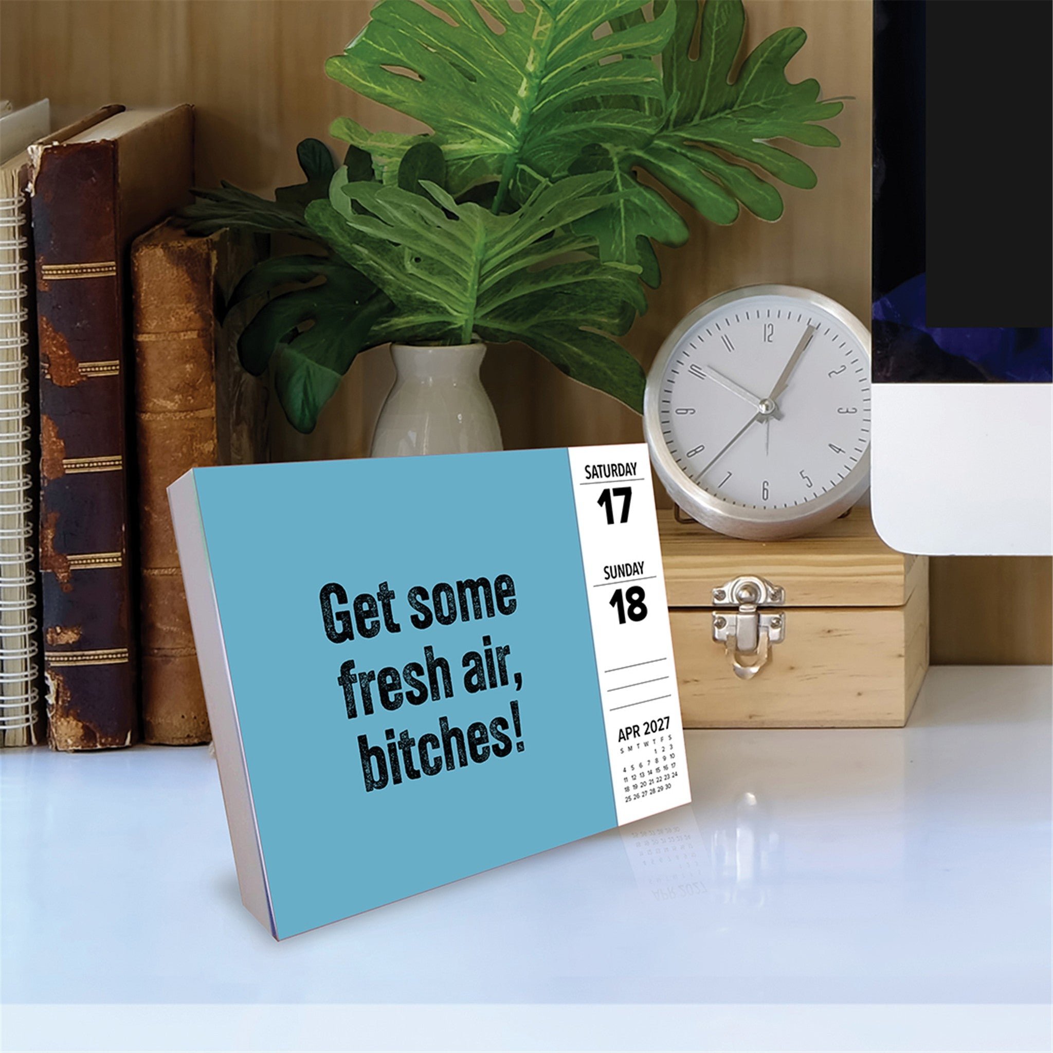No F*cks Given 2027 Box Calendar - Online Only