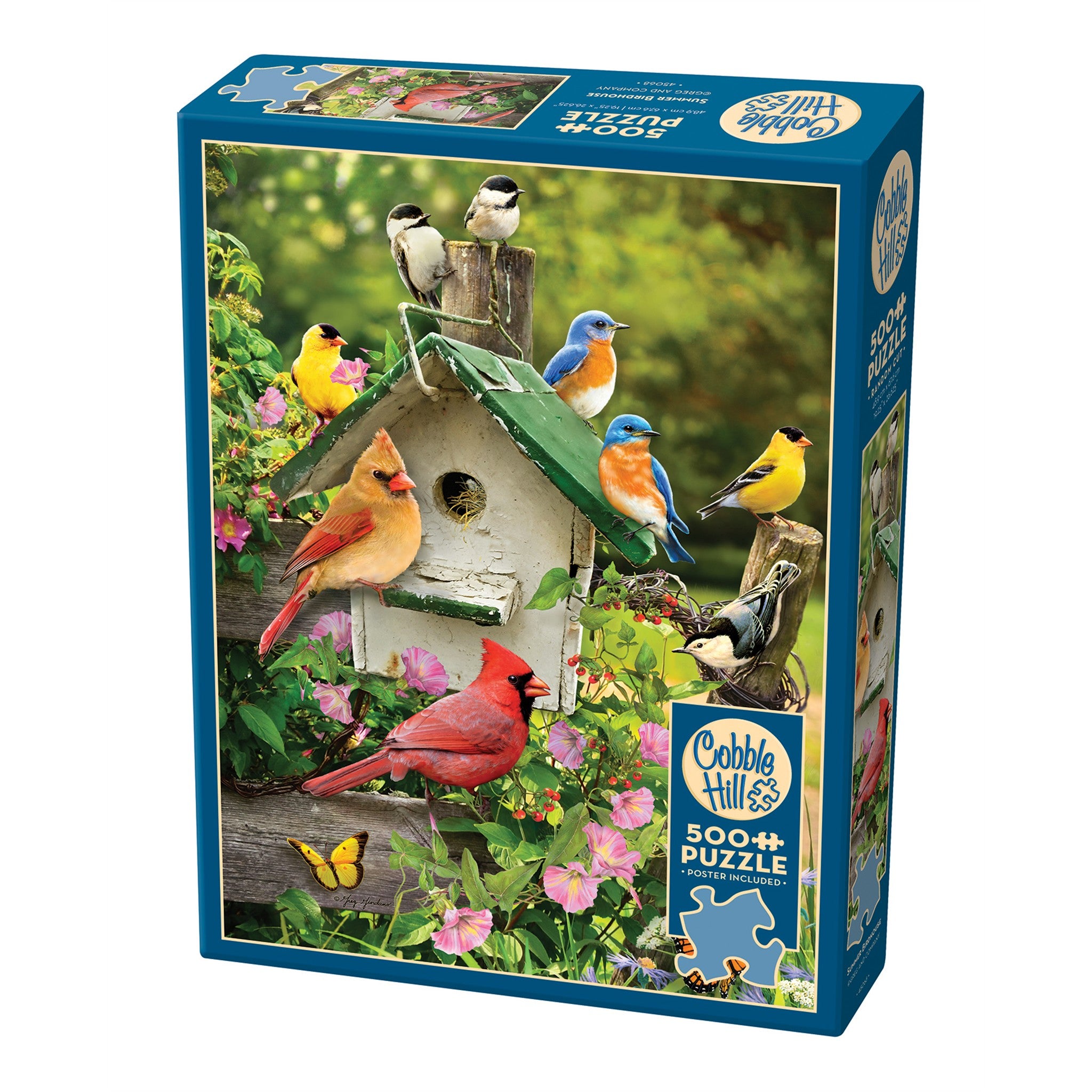 Summer Birdhouse 500 Piece Puzzle