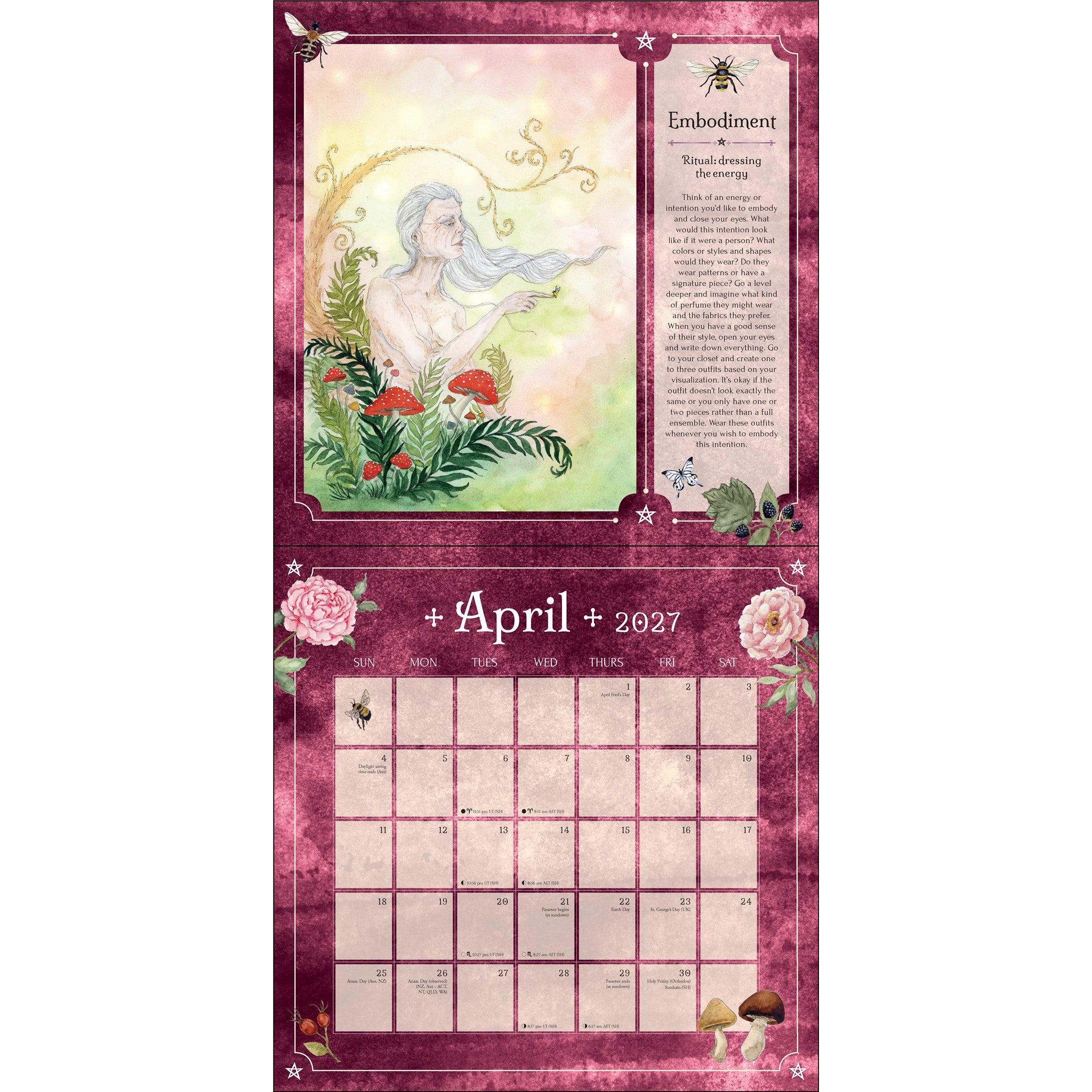 Seasons of the Witch 2027 Wall Calendar - Online Only