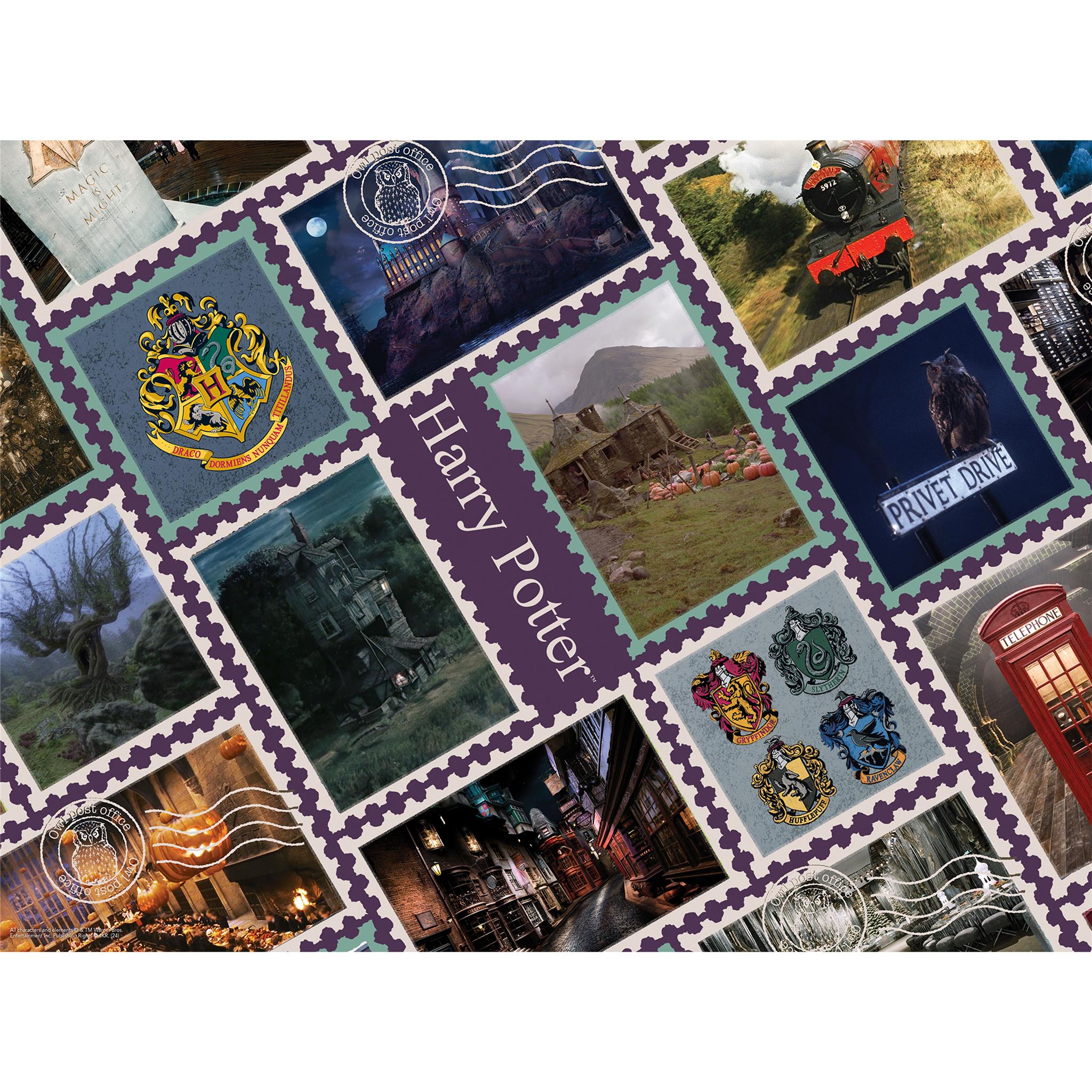Harry Potter Travel Stamp 500 Piece Puzzle
