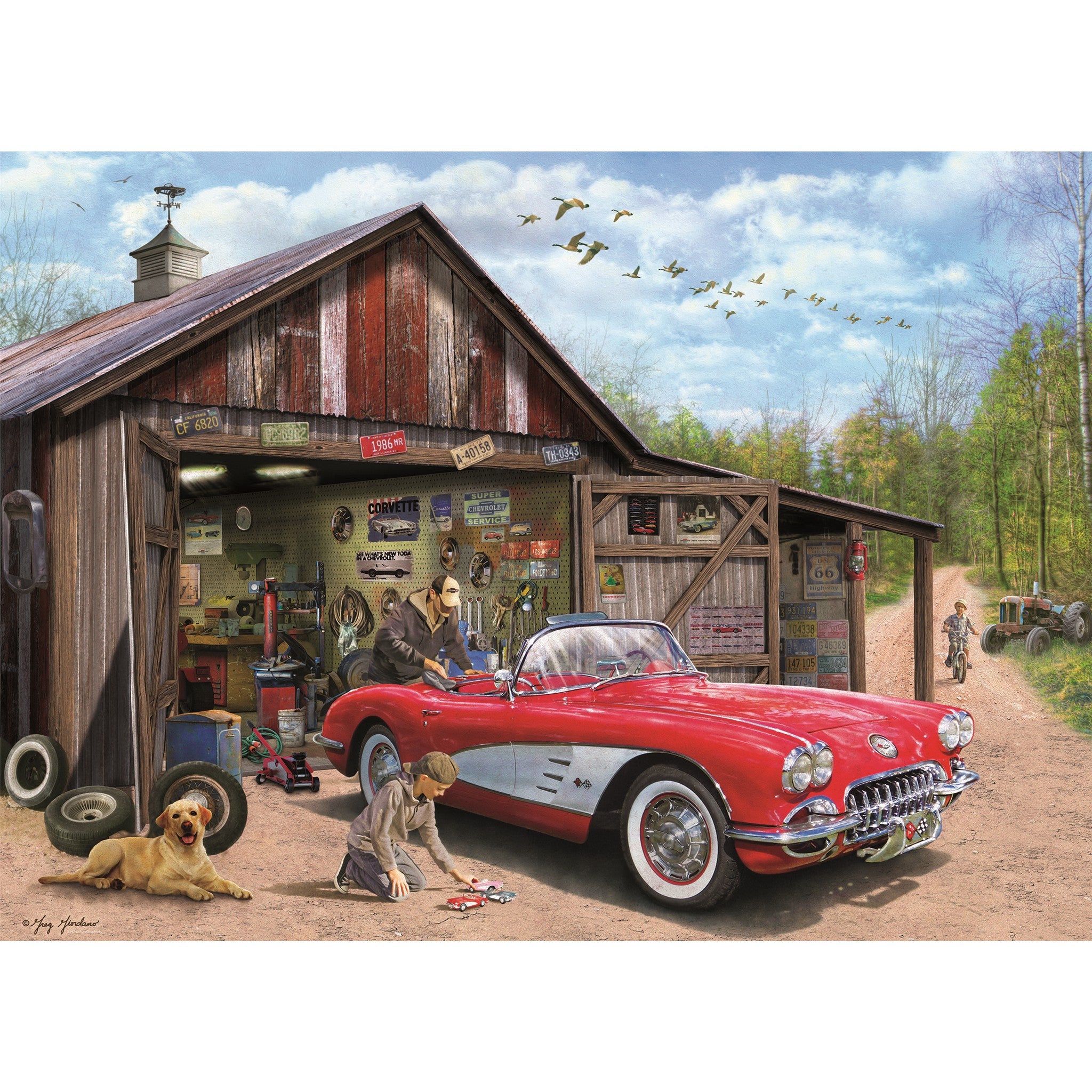 Out of Storage 1000 Piece Puzzle