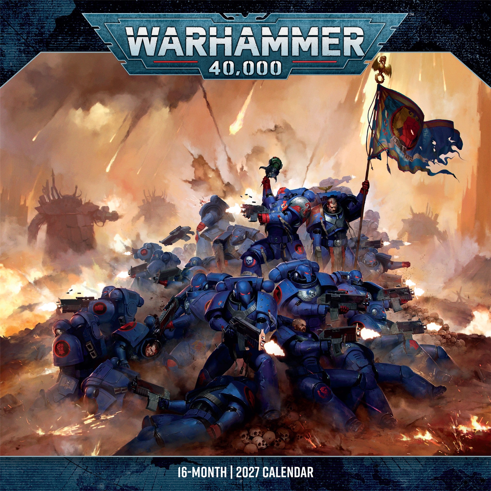 Warhammer 40,000 2027 Wall Calendar - Online Only