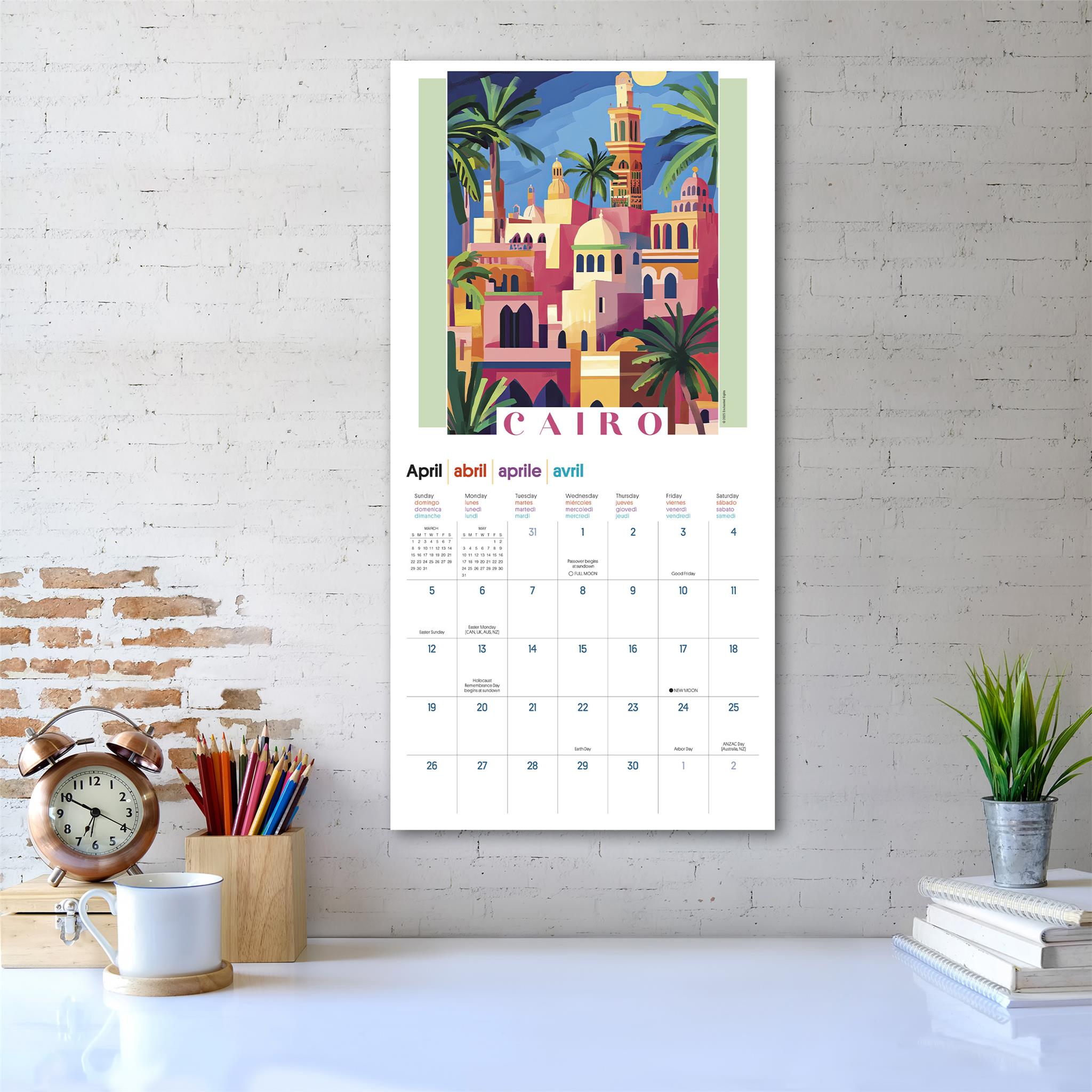 Art of Travel 2026 Wall Calendar - Online Only