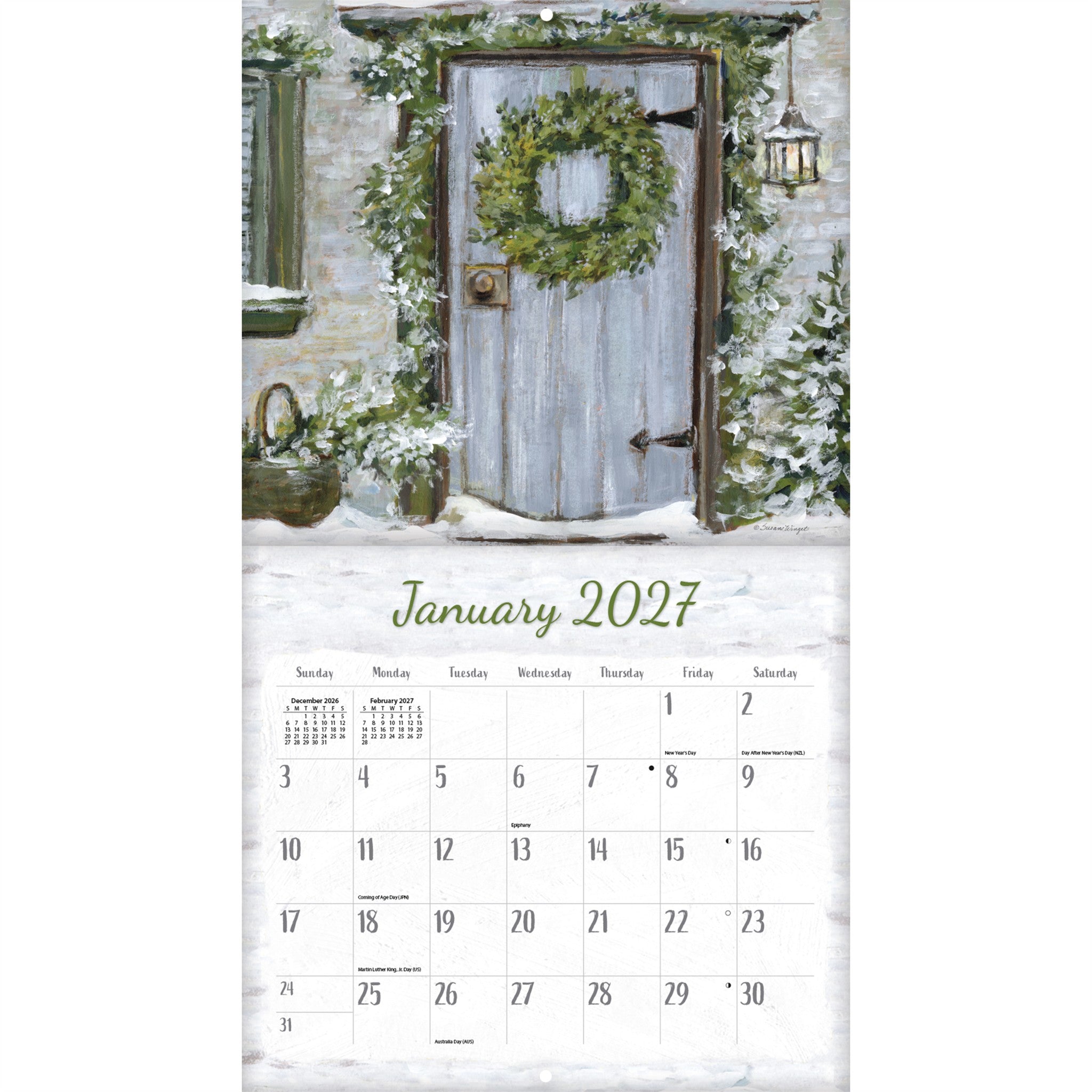 Fields Of Home 2027 Wall Calendar - Online Only