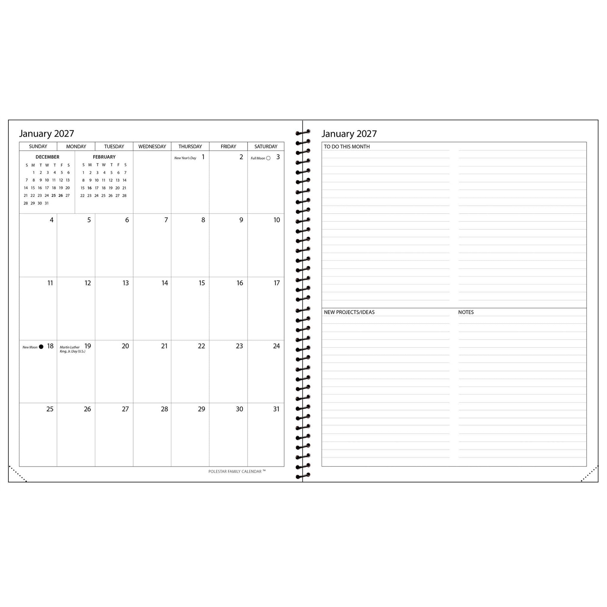 Polestar Family 2027 Engagement Calendar
