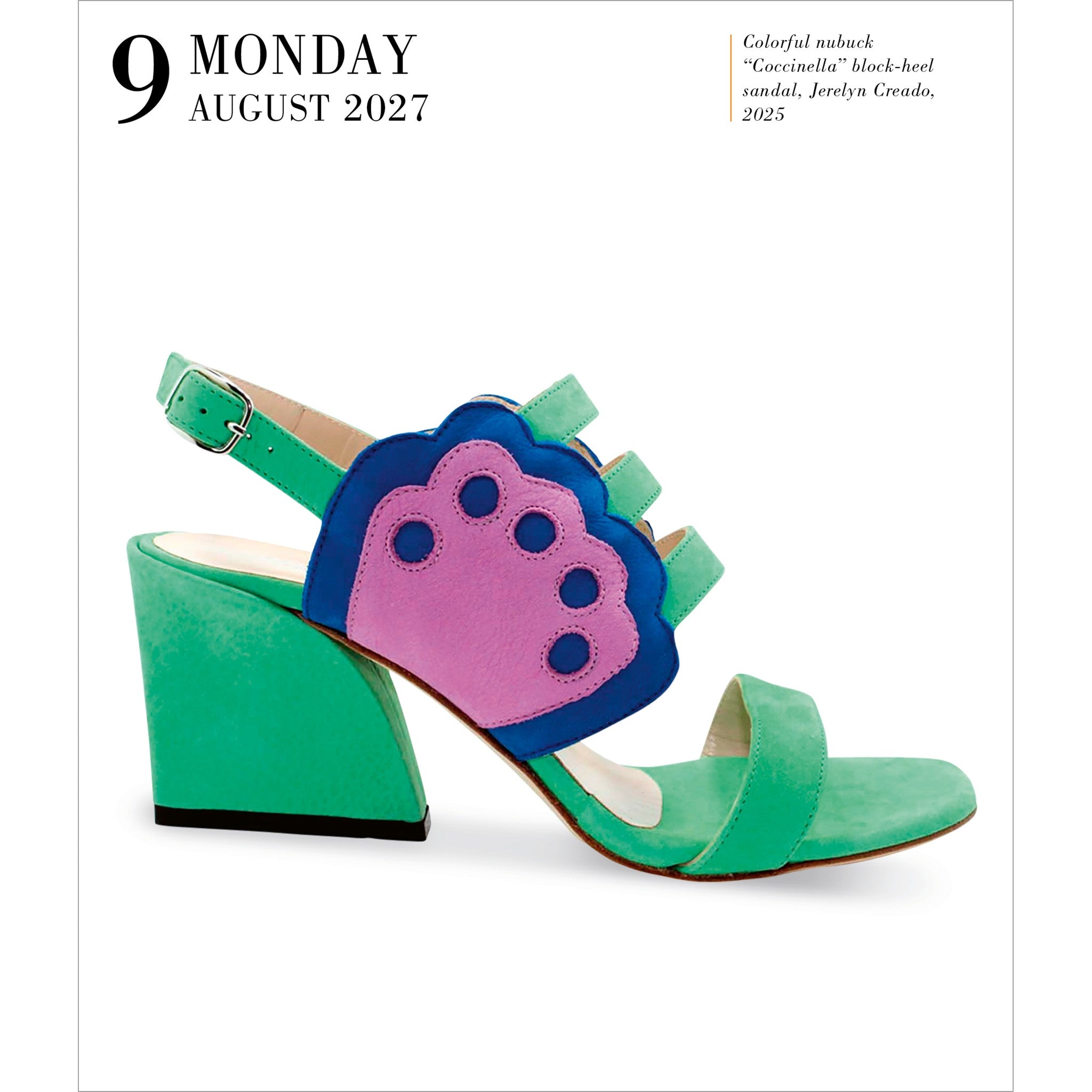 Shoes Gallery 2027 Box Calendar