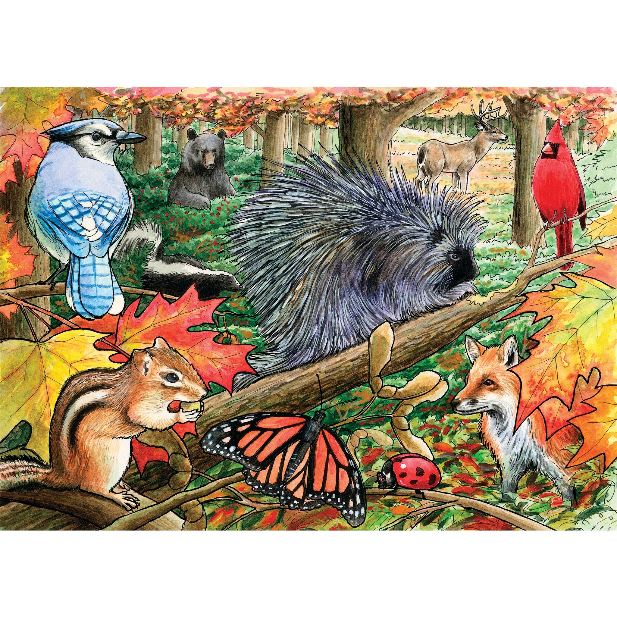 Eastern Woodlands 35 Piece Tray Puzzle
