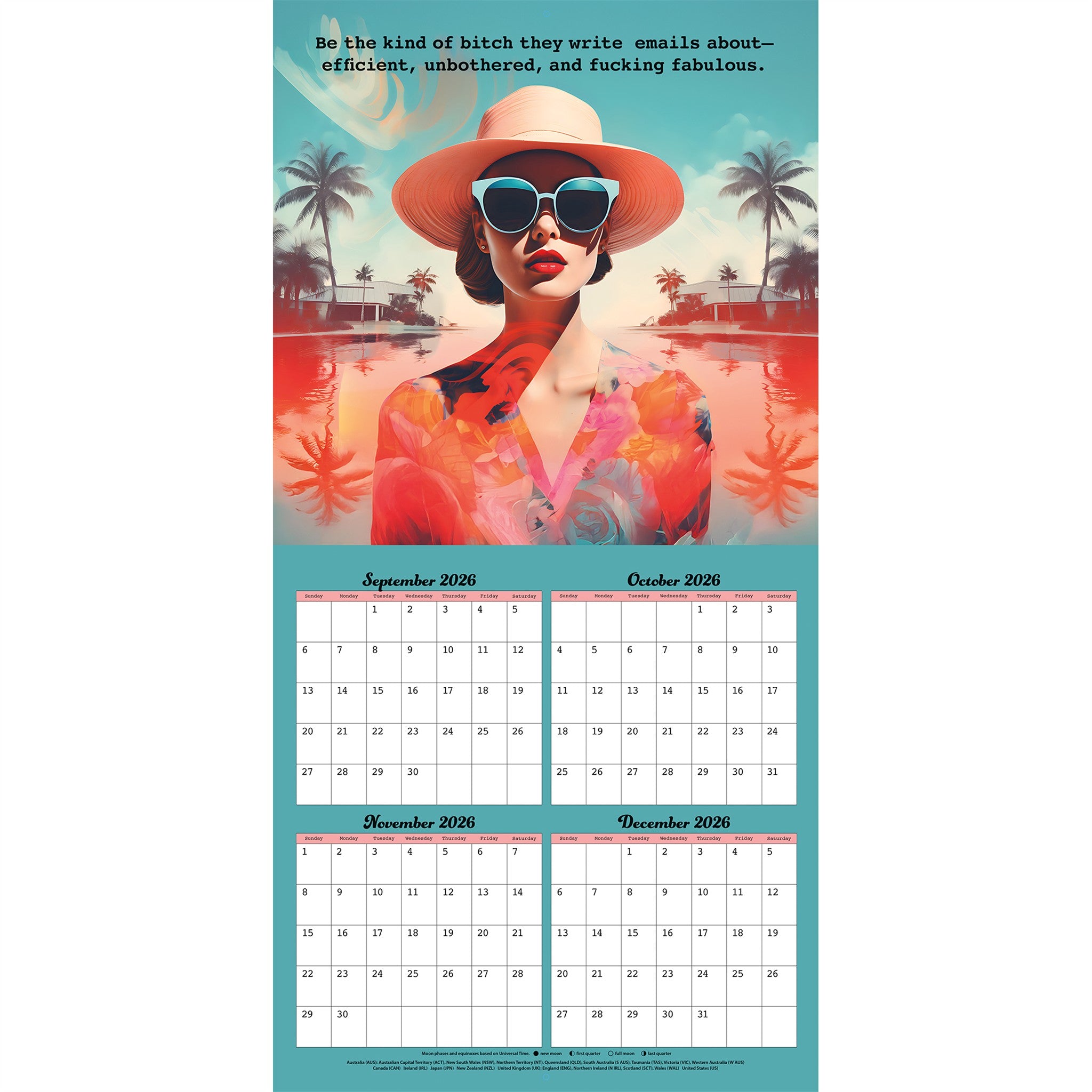 Bitch Please 2027 Wall Calendar - Online Only