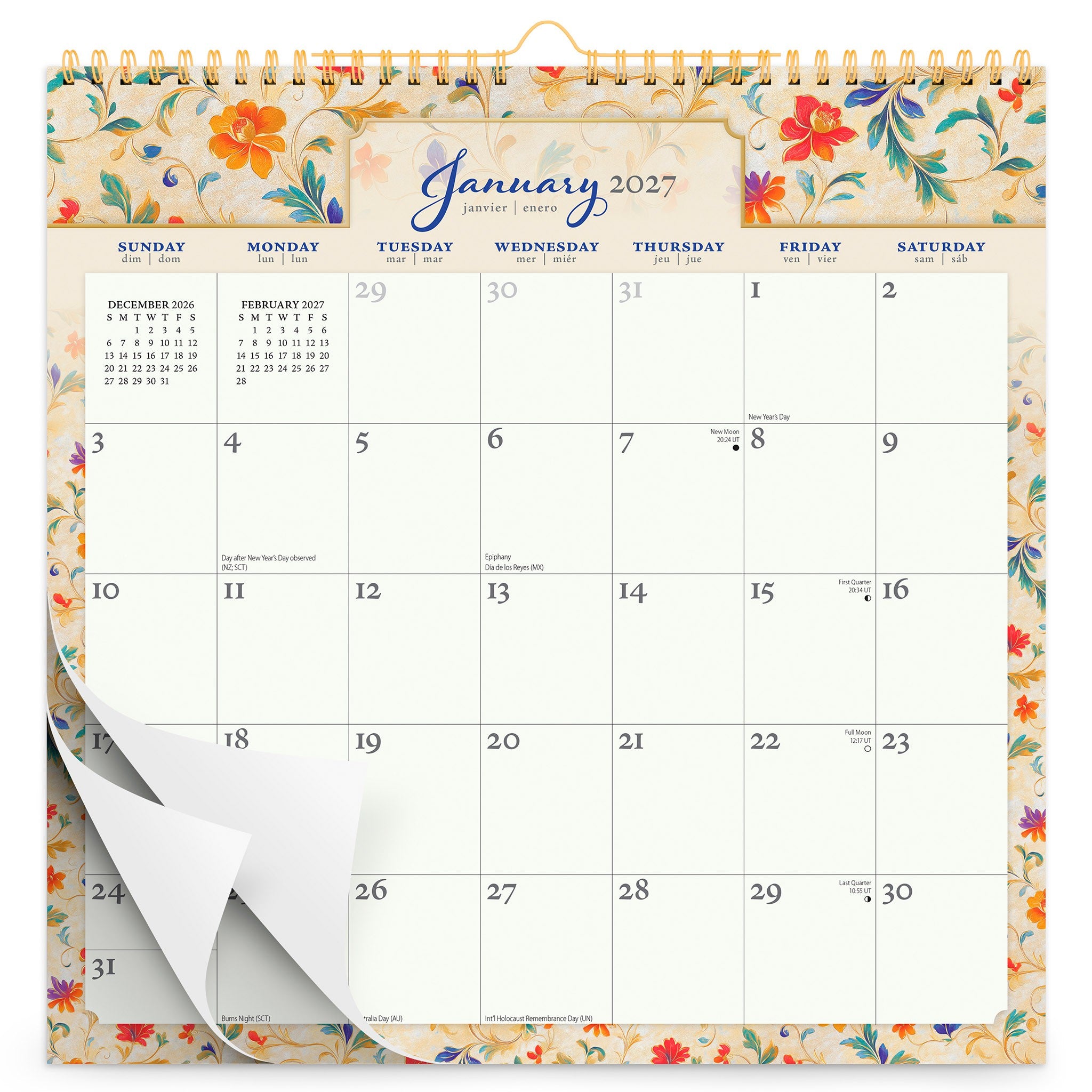 Tuscan Delight 2027 Wall Calendar - Online Only
