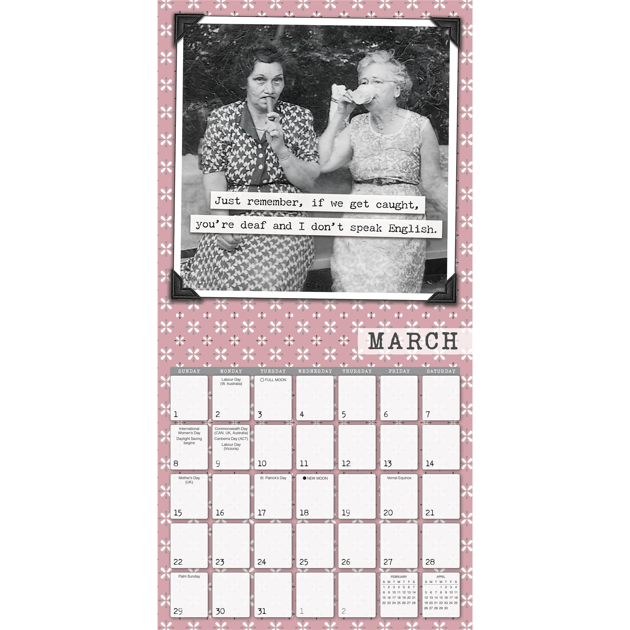 Trash Talk by Annie 2026 Wall Calendar - Online Only