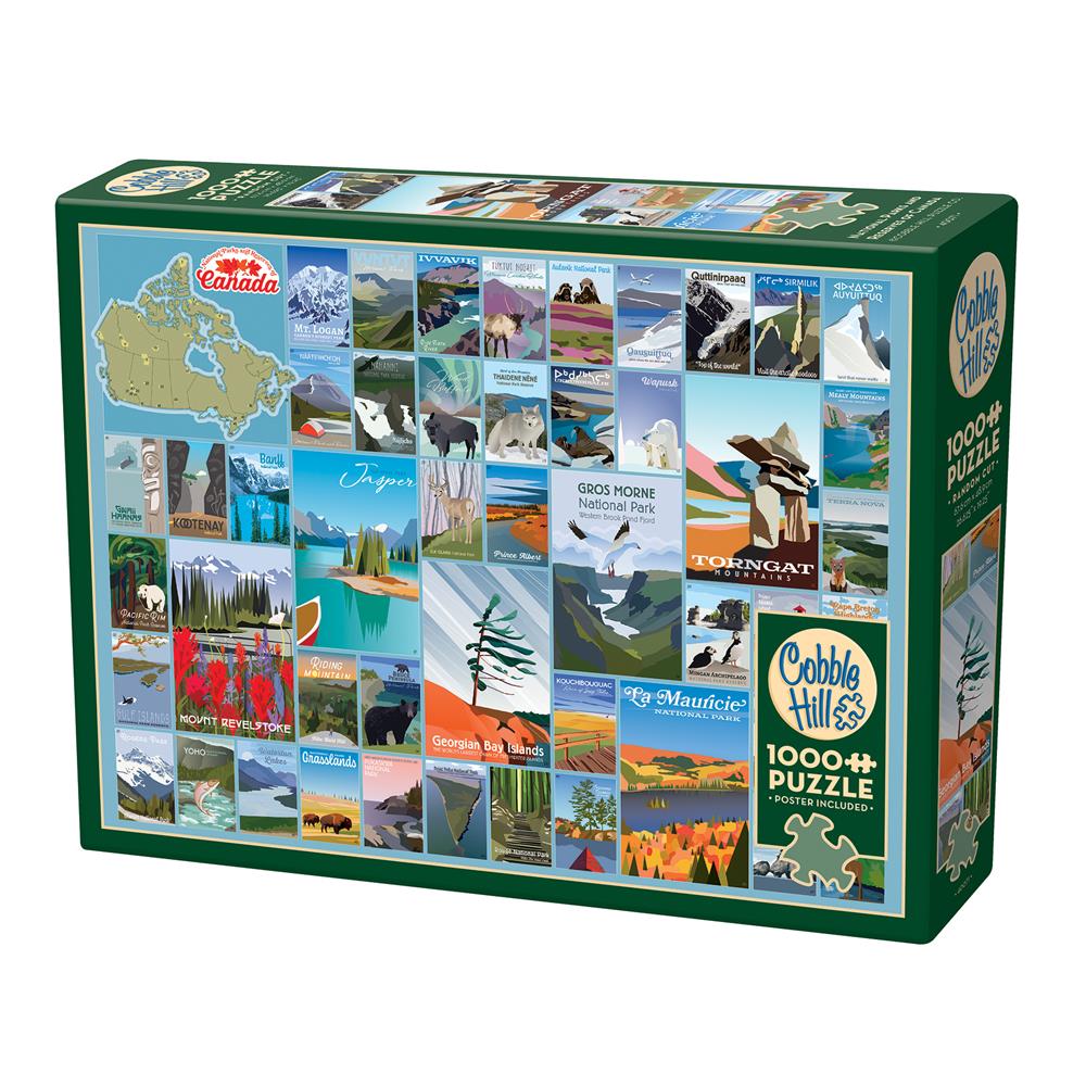 National Parks and Reserves of Canada Jigsaw Puzzle (1000 Piece) - Online Exclusive