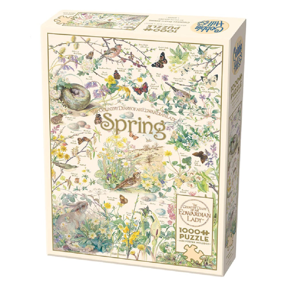 Country Diary Spring 1000 Piece Puzzle Cobble Hill