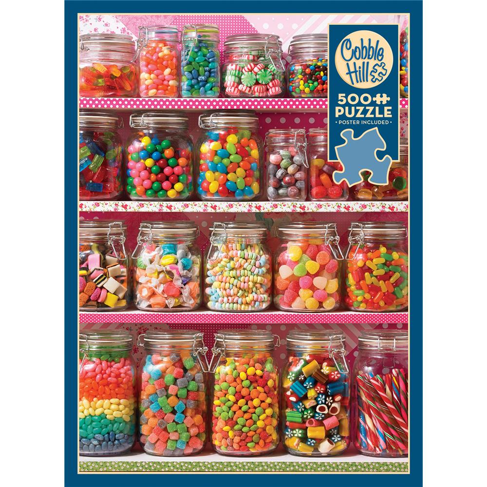 Candy Shelf Jigsaw Puzzle (500 Piece)