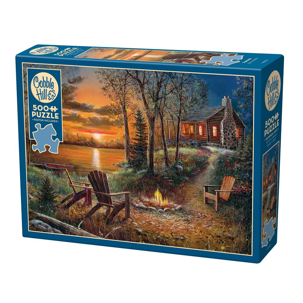 Fireside Jigsaw Puzzle (500 Piece)